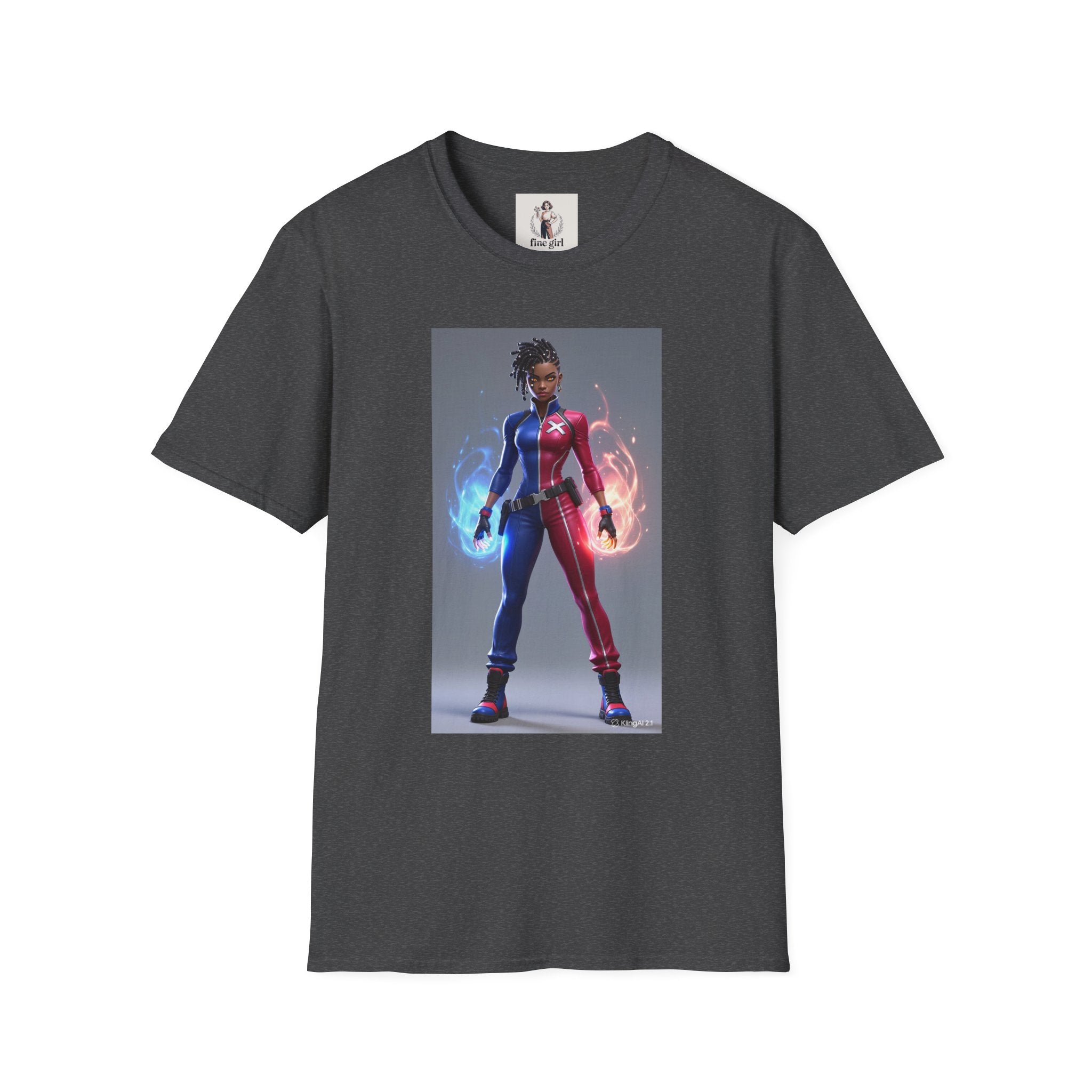 Mercedes Knight Superhero Marvel Unisex Softstyle T-Shirt, Comic Book Tee, Graphic Novel Shirt, Geeky Clothing, Cosplay Costume Top