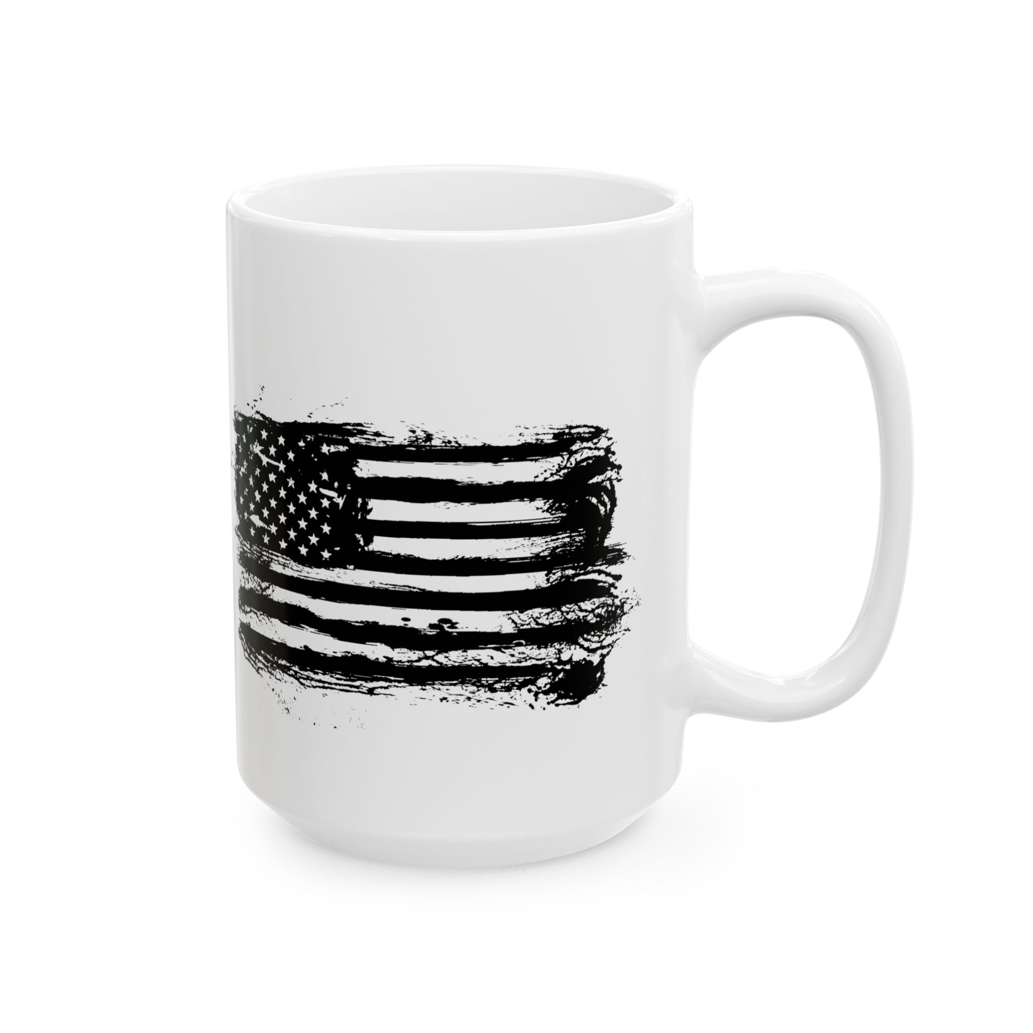 USA Black Flag Patriotic Coffee & Tea Mug