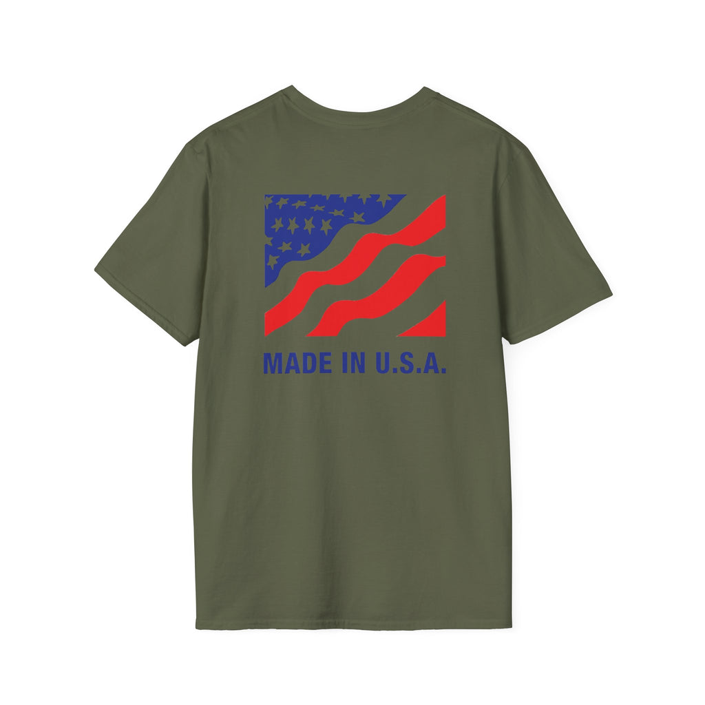 Made In The USA Patriotic Tshirt, American Flag Tee, USA Independence Day Top, Patriotic Graphic Tee, Unisex Patriotic