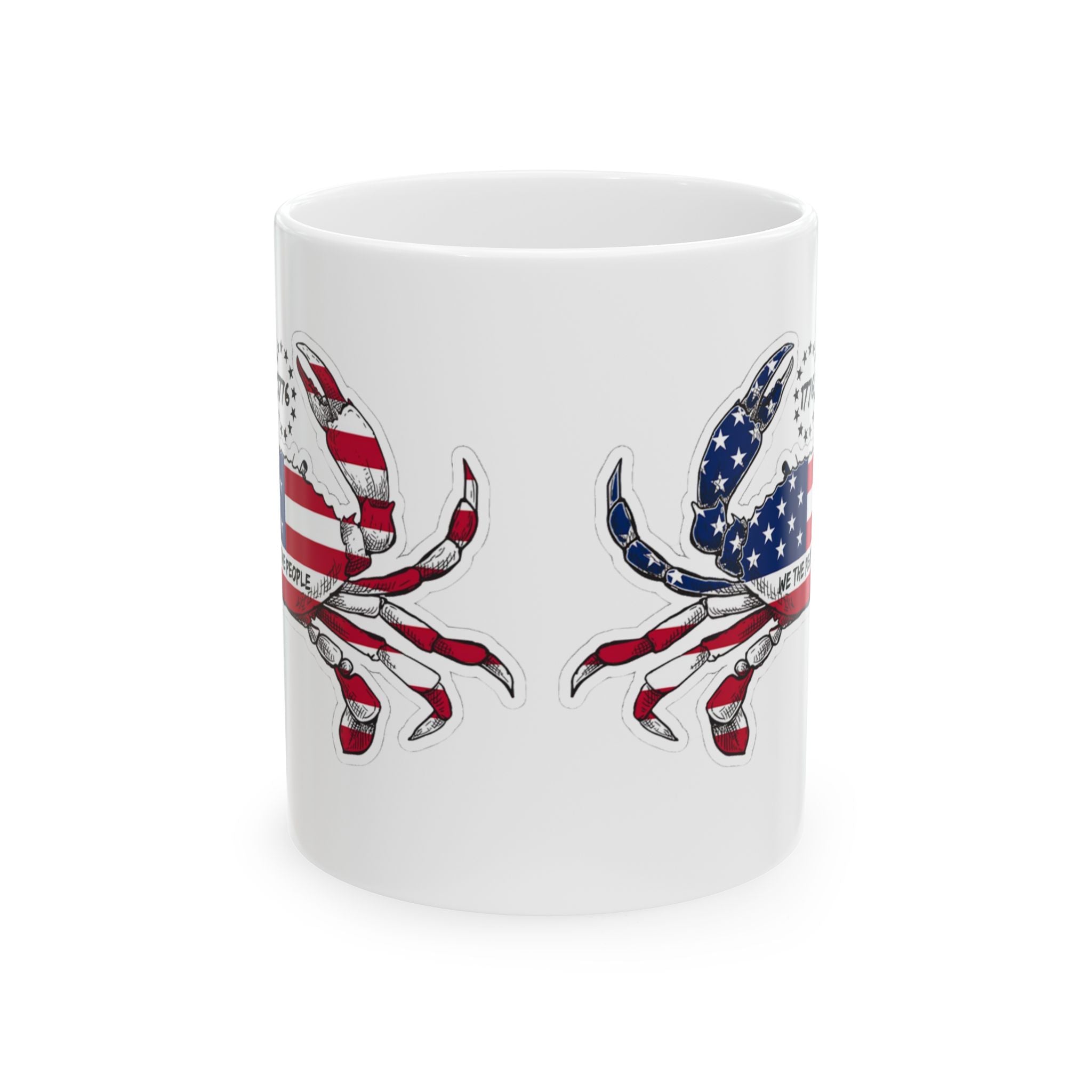 Crabbing 1776 Patriotic Coffee & Tea Mug