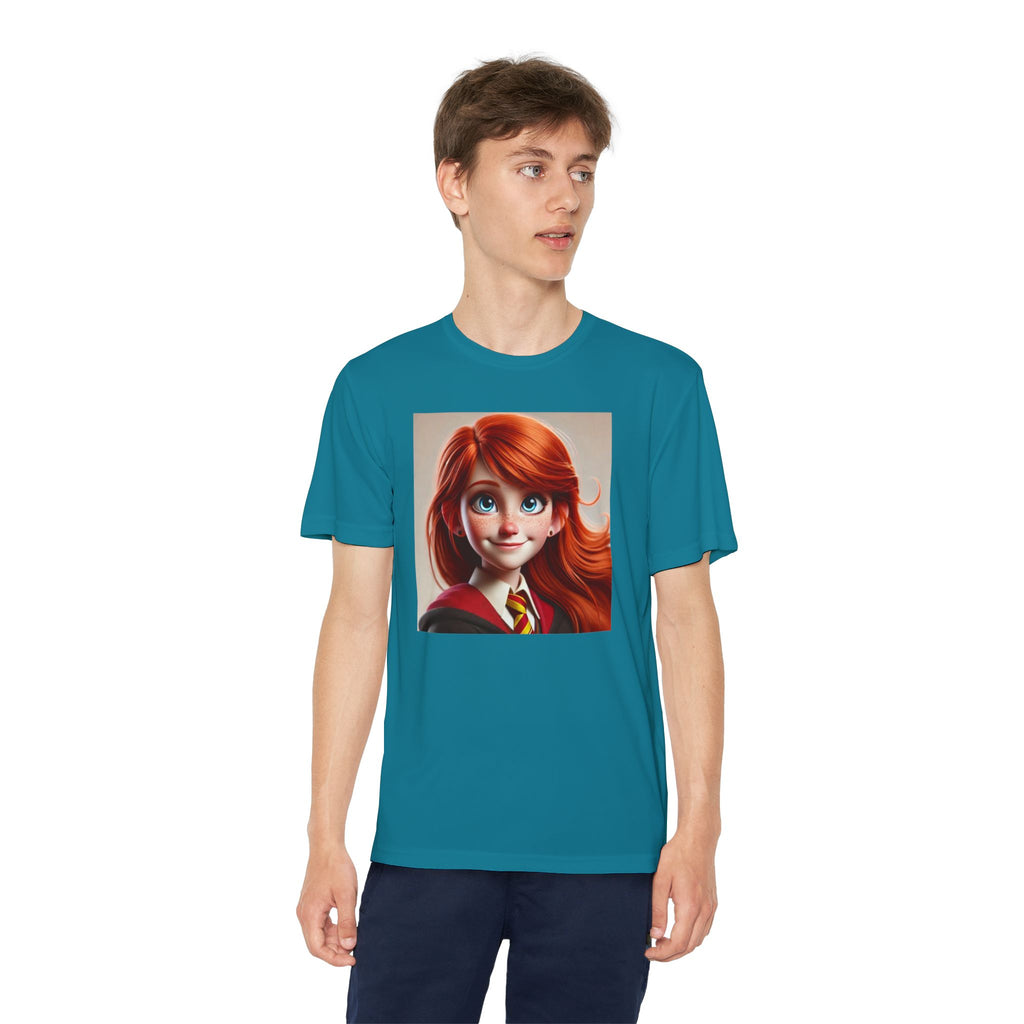 Youth Competitor Tee - Harry Potter, Wizard School Shirt, Magical Kids Top, Hogwarts Fan Gift, Sorcerer's Stone T-Shirt