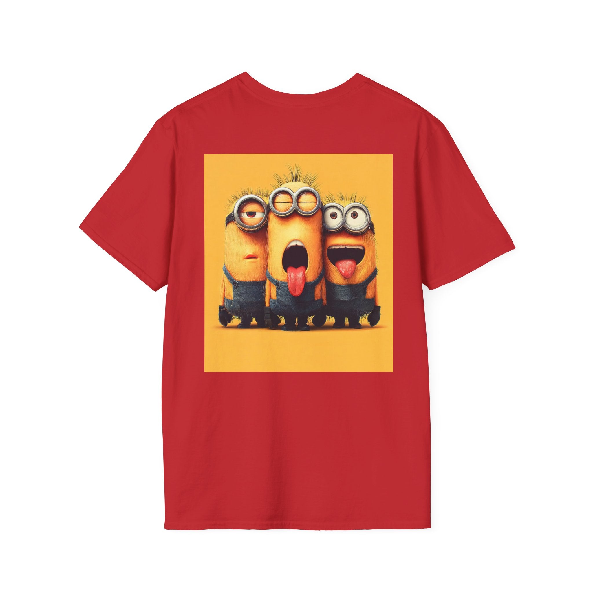 Minions Despicable Me Youth T-Shirt Gru Movie Fan Tee, Unisex Softstyle Shirt, Kids Birthday Gift, Cartoon Character Top, Funny Graphic Tee