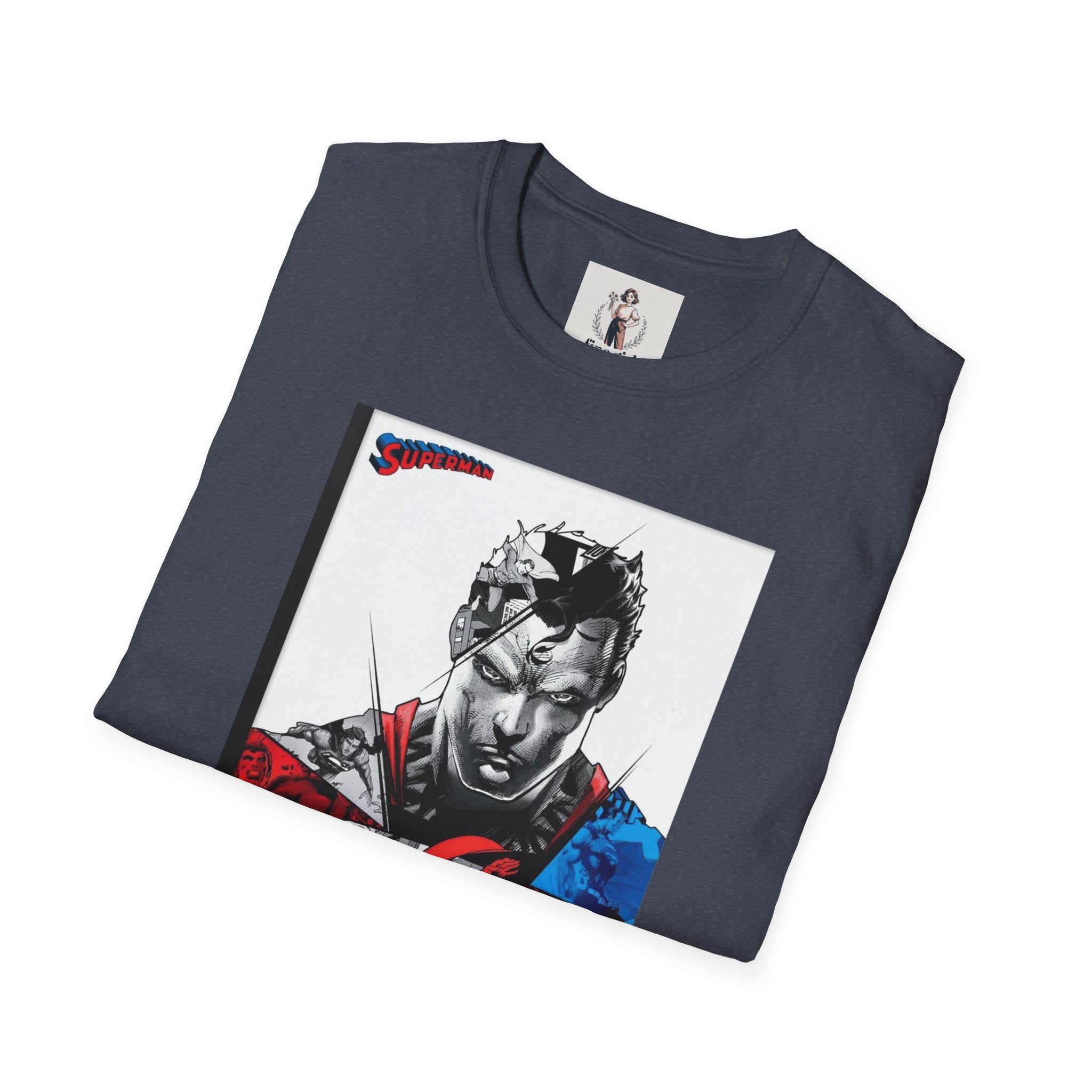 Superman Hero Unisex Softstyle T-Shirt