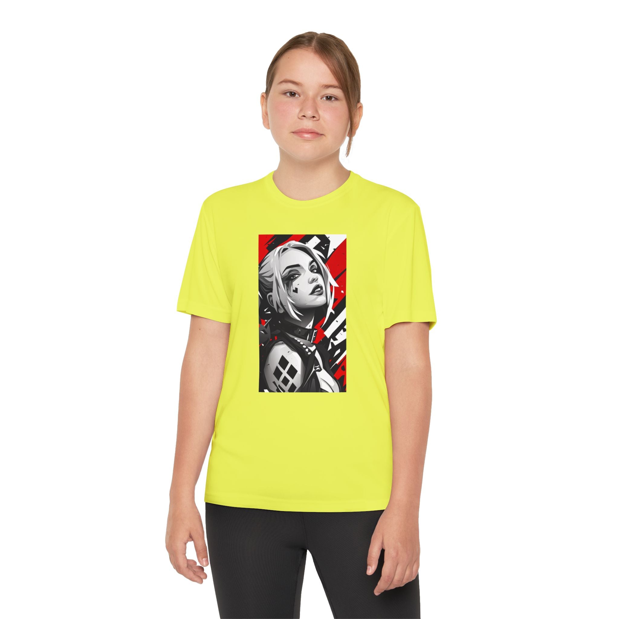 Superhero Youth T-Shirt Sports Graphic Tee, Cool Athletic Shirt for Kids