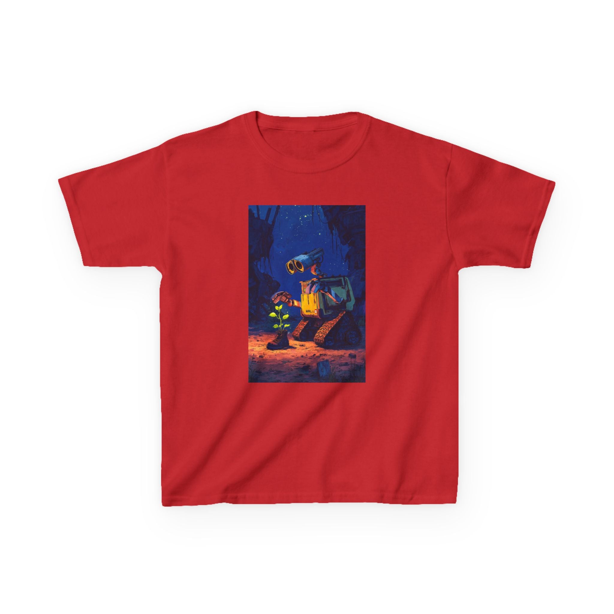 Wall-E Kids Tee, Retro Kids Shirt, Movie Themed Shirt, Fun Kids Outfit, Gift for Movie Lovers, Kids Cotton Tee