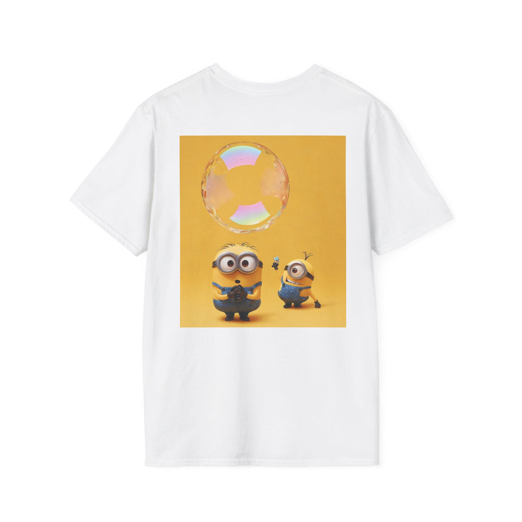Minions Despicable Me Youth T-Shirt Gru Movie Fan Tee, Unisex Softstyle Shirt, Kids Birthday Gift, Cartoon Character Top, Funny Graphic Tee