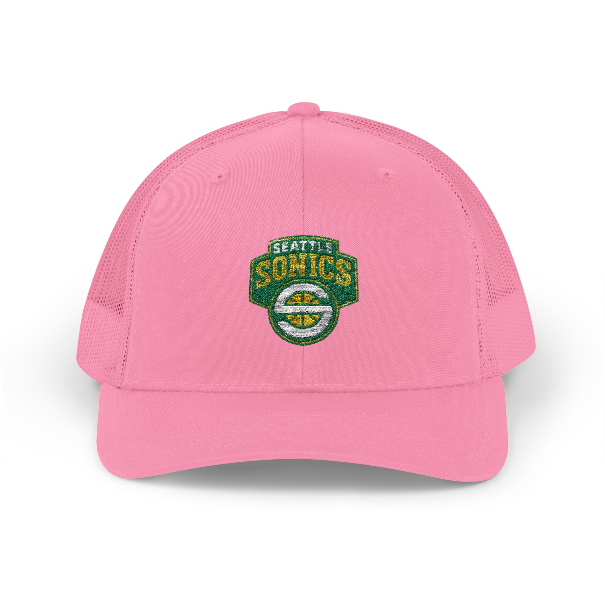 The Seattle SuperSonics Snapback Trucker Cap, American Flag Hat, Outdoor Cap, Casual Wear, Gift for Dad, 4th of July Apparel
