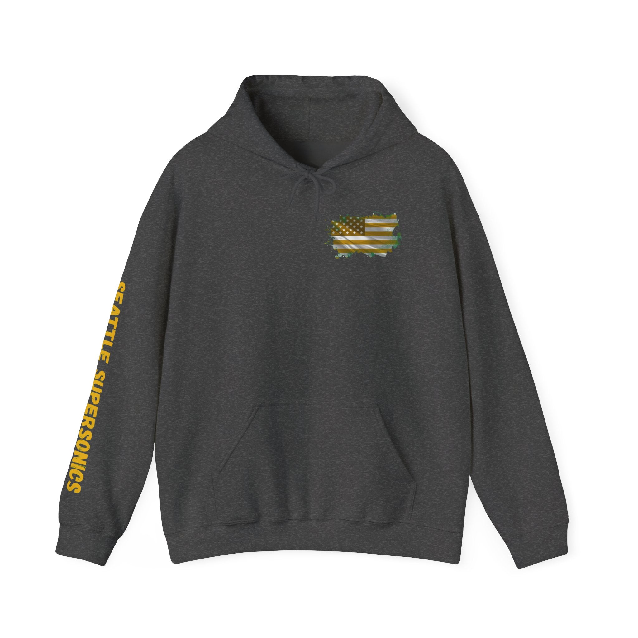 Seattle Supersonics Patriotic Hoodie