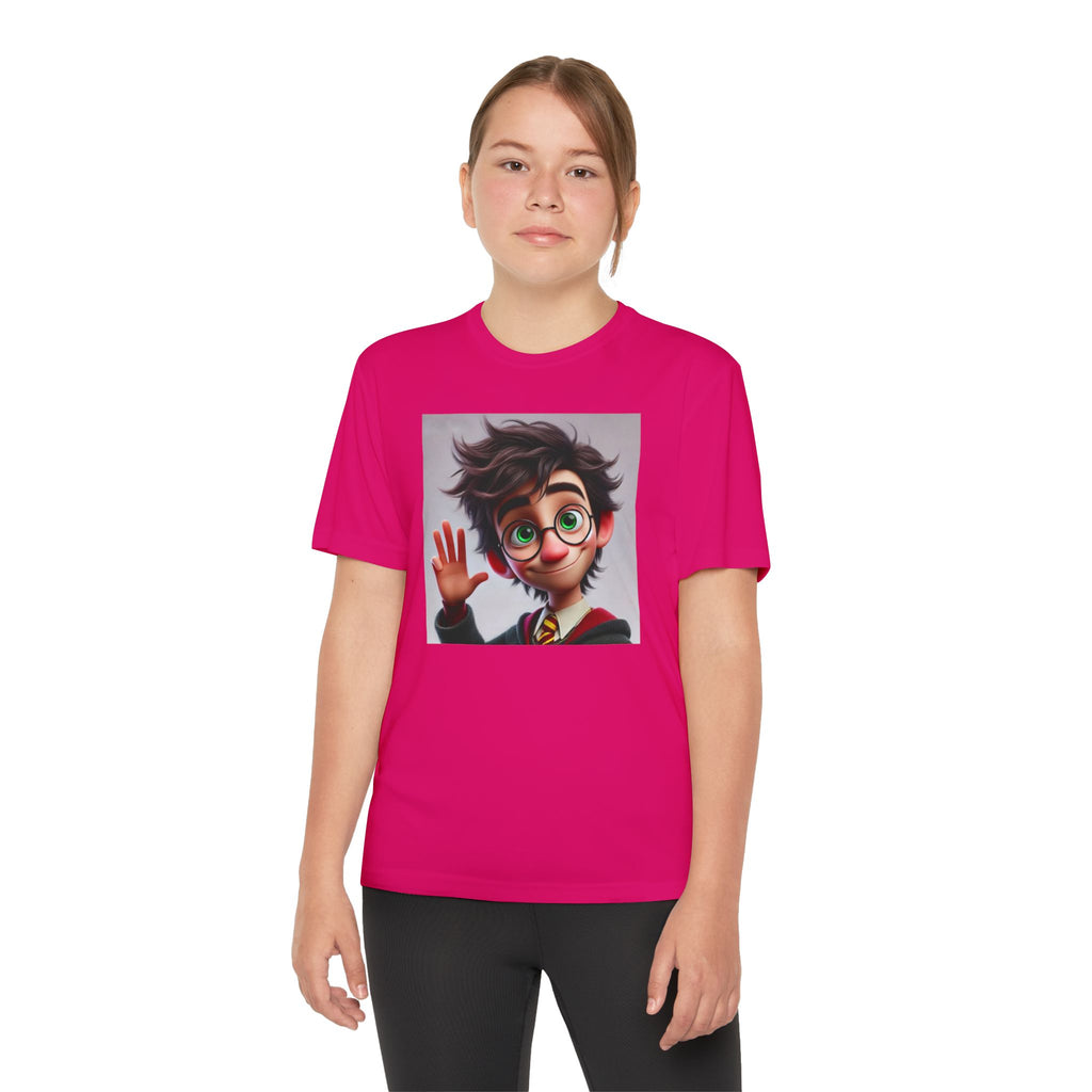 Youth Competitor Tee - Harry Potter, Wizard School Shirt, Magical Kids Top, Hogwarts Fan Gift, Sorcerer's Stone T-Shirt