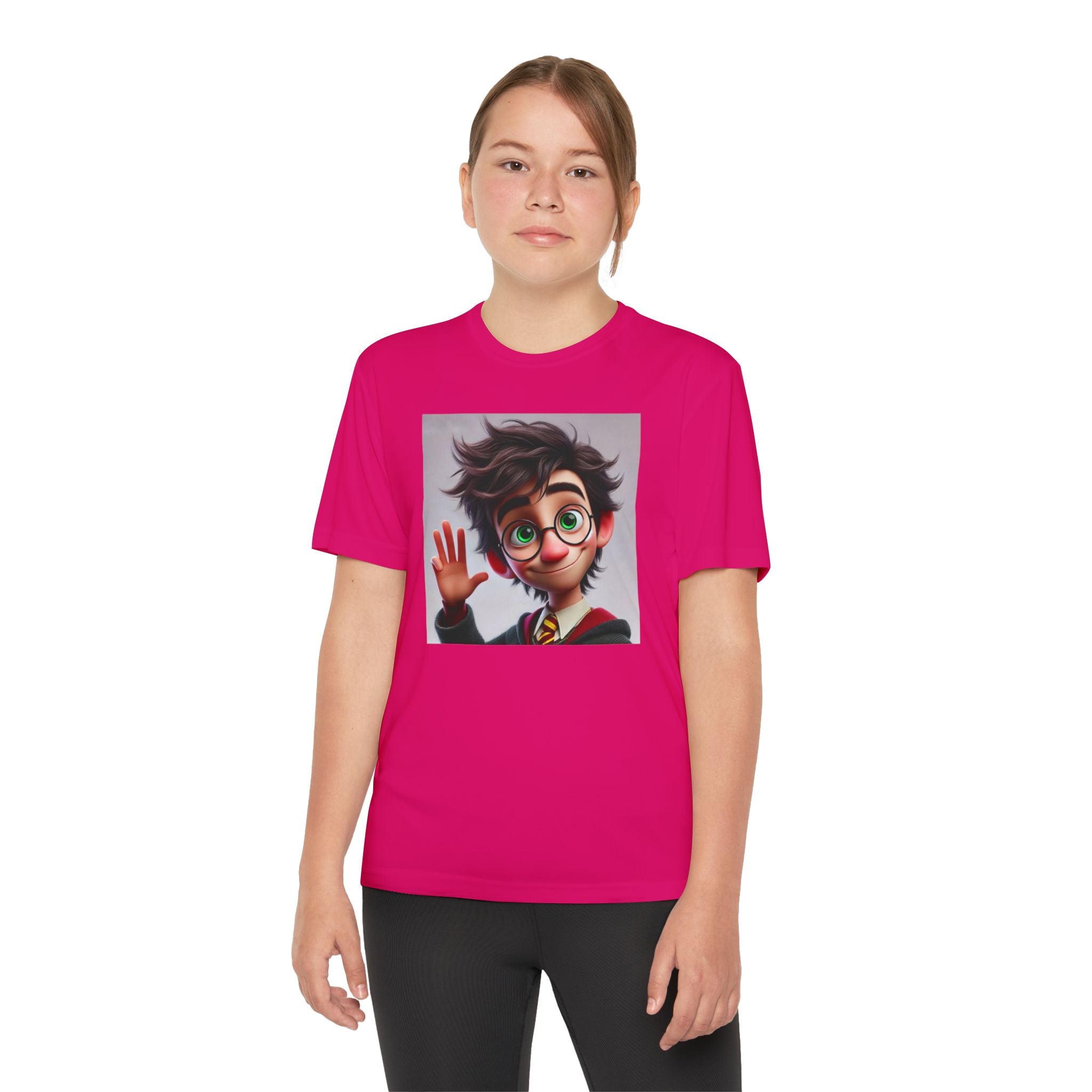 Youth Competitor Tee - Harry Potter, Wizard School Shirt, Magical Kids Top, Hogwarts Fan Gift, Sorcerer's Stone T-Shirt