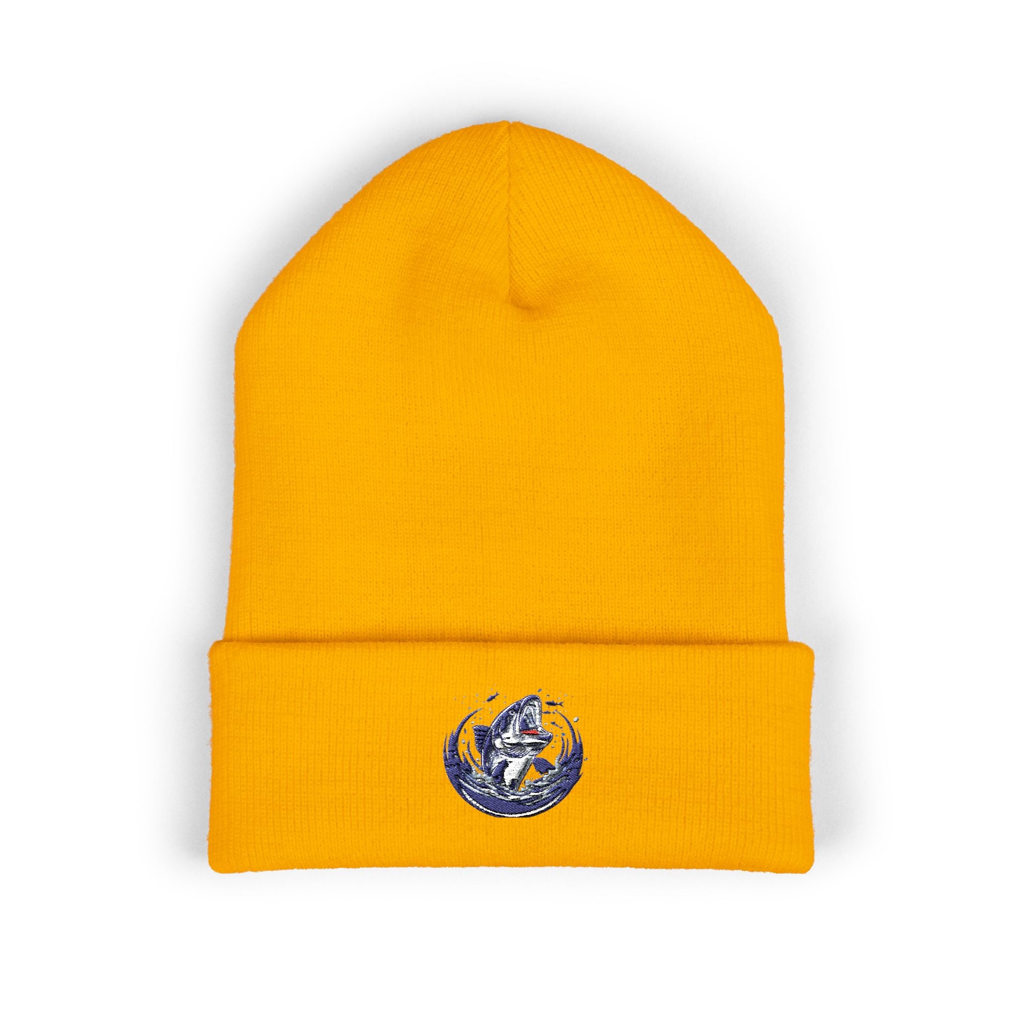 Embroidered Fishing Beanie, Fisherman Gift, Outdoor Apparel, Fishing Gear, Angler Hat, Fishing Lure Beanie