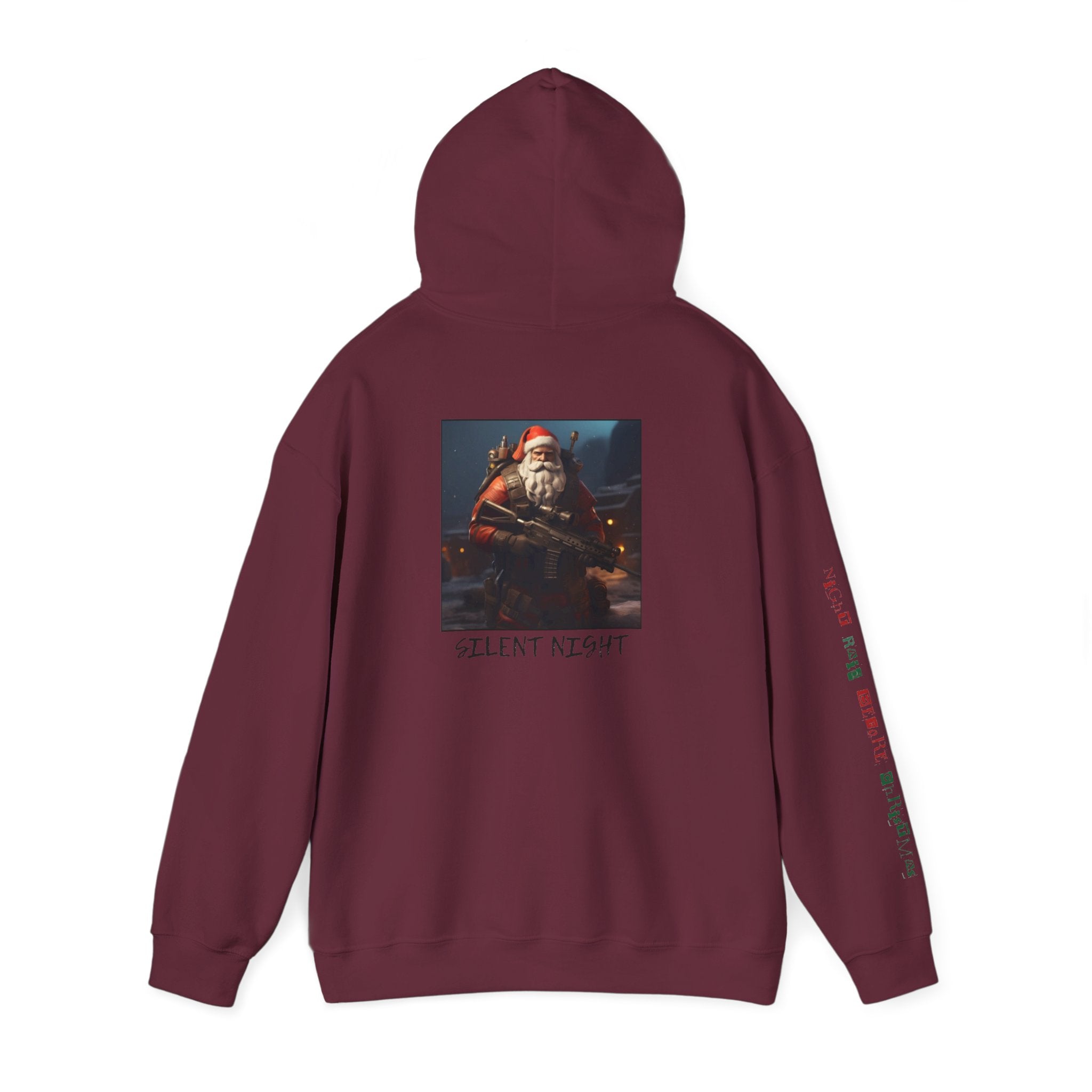 Night Raid Before Christmas Patriotic Hoodie Rebel Spirit Unisex Hoodie