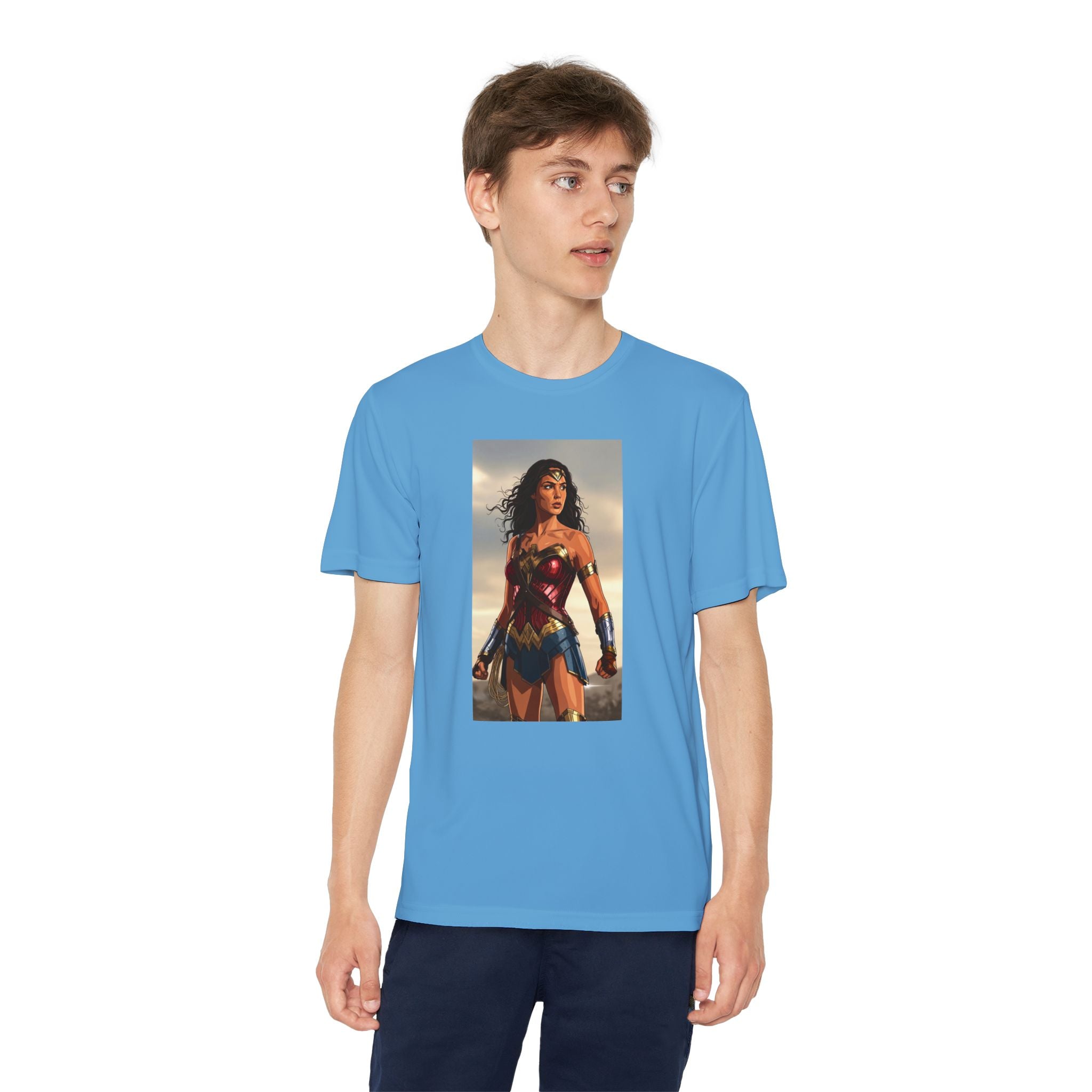 Wonder Woman Superhero Marvel t-shirt, Kids Graphic Tee, Boys Superhero Shirt, Children's Movie Character Top