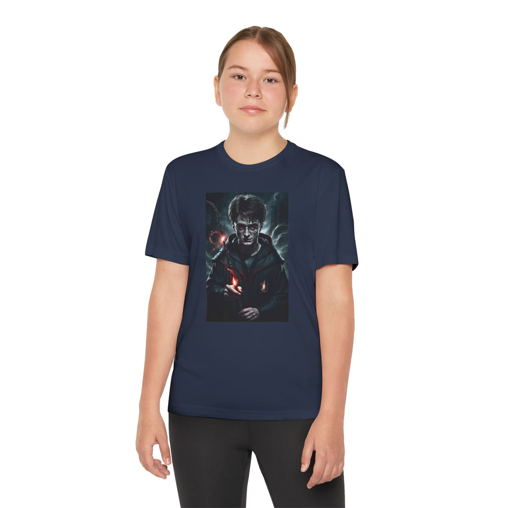 Youth Competitor Tee - Harry Potter, Wizard School Shirt, Magical Kids Top, Hogwarts Fan Gift, Sorcerer's Stone T-Shirt