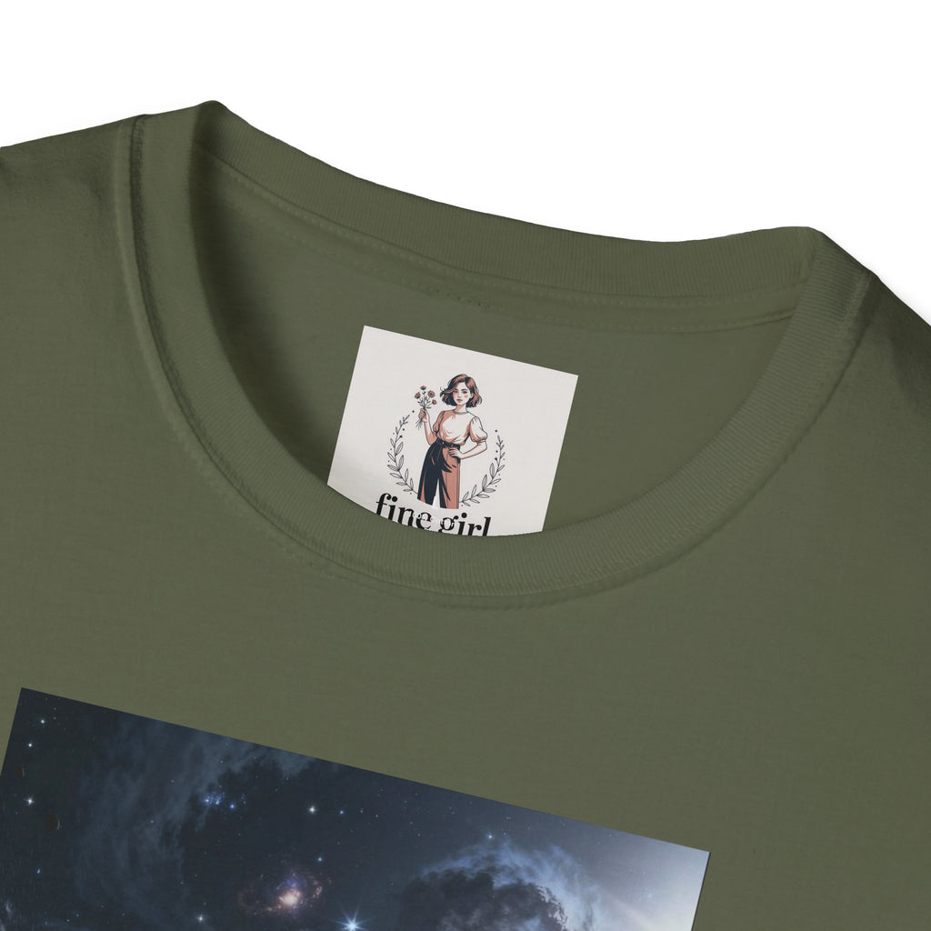 Silver Surfer Superhero Marvel Unisex Softstyle T-Shirt, Comic Book Tee, Geeky Clothing, Cosplay Costume Top