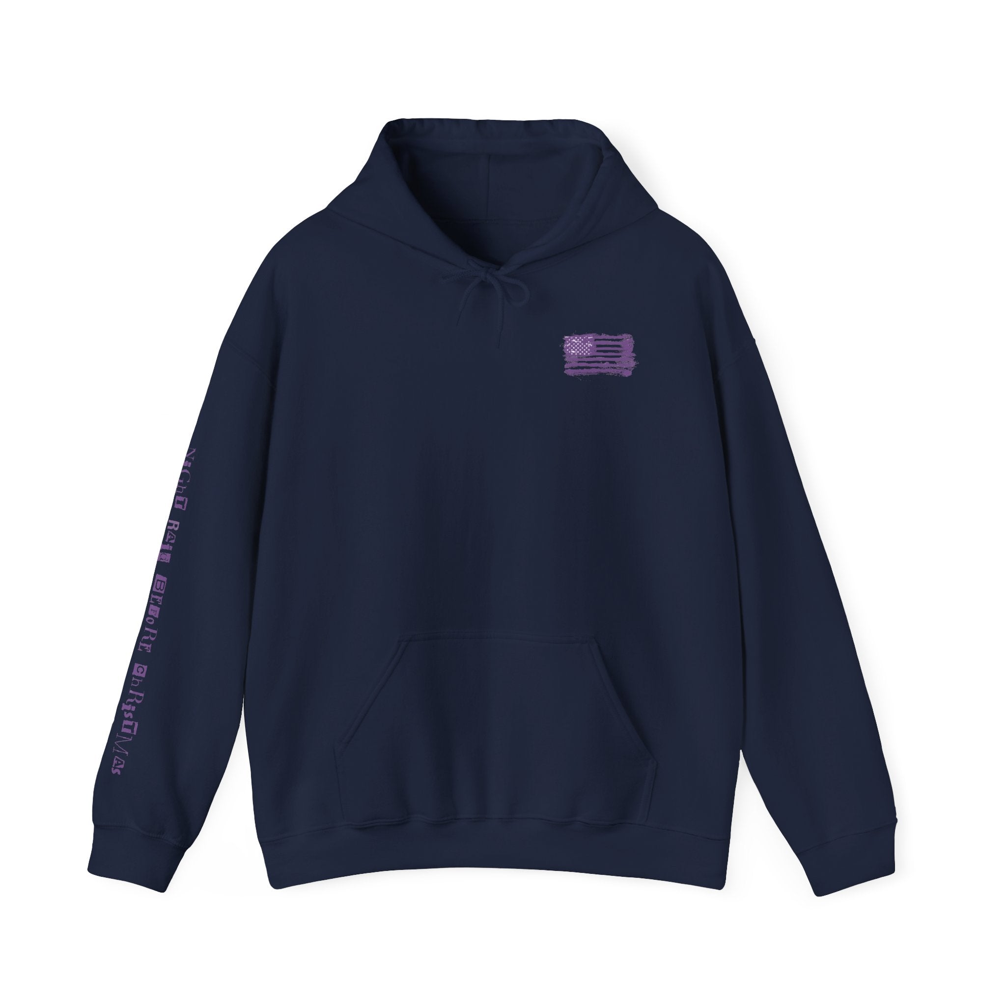 Night Raid Before Christmas Patriotic Hoodie Rebel Spirit Unisex Hoodie