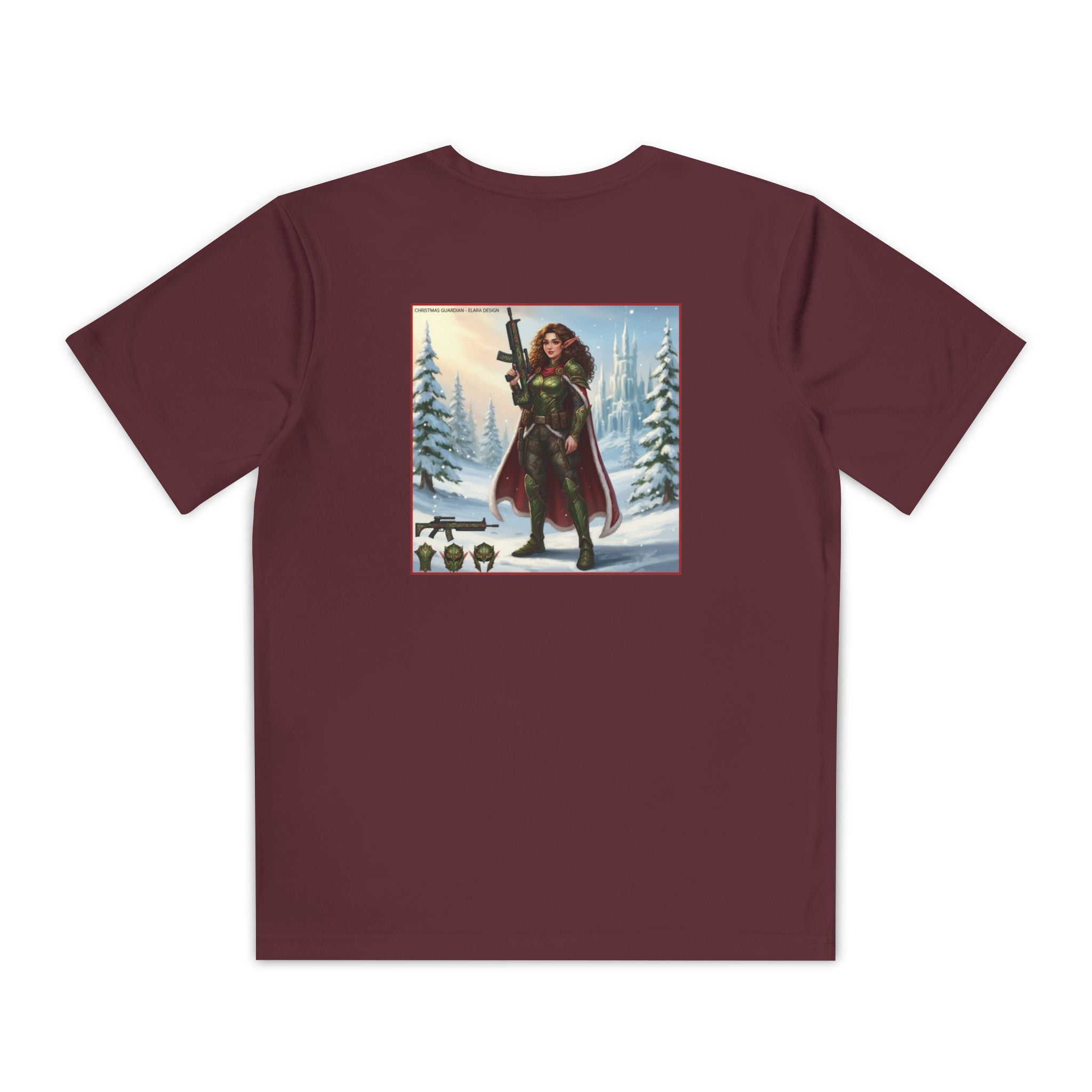 Yule Guard Patriotic Christmas Holiday ~ Youth T-Shirt, Unisex Softstyle T-Shirt