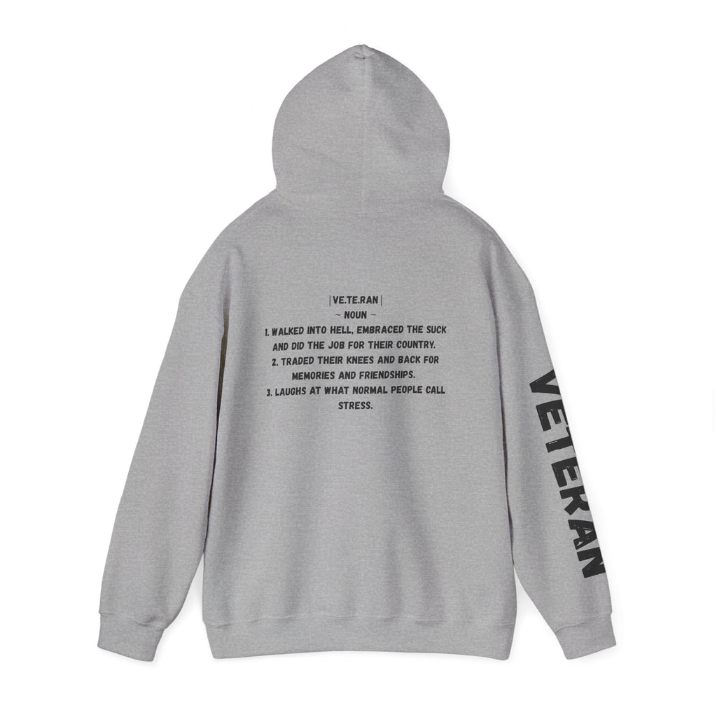 Veteran Patriotic Hoodie Rebel Spirit Unisex Hoodie