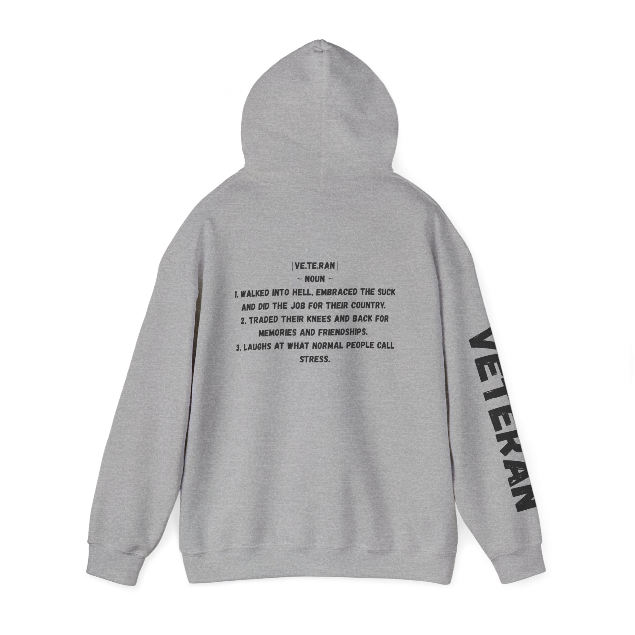Veteran Patriotic Hoodie Rebel Spirit Unisex Hoodie