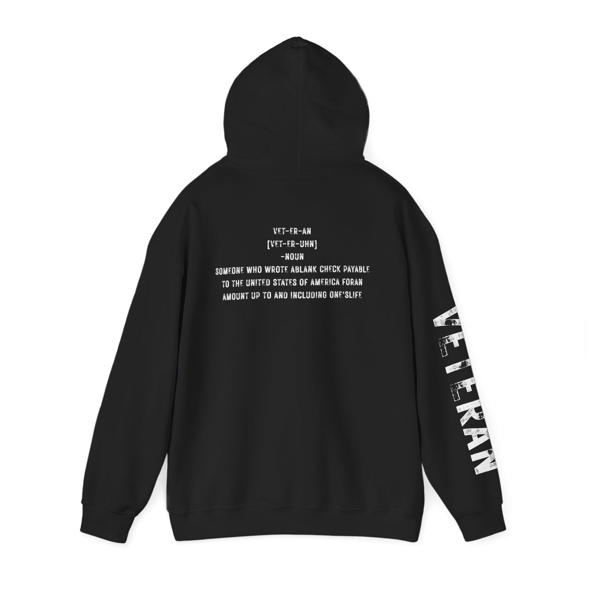 Veteran Patriotic Hoodie ~ Rebel Spirit Unisex Hoodie