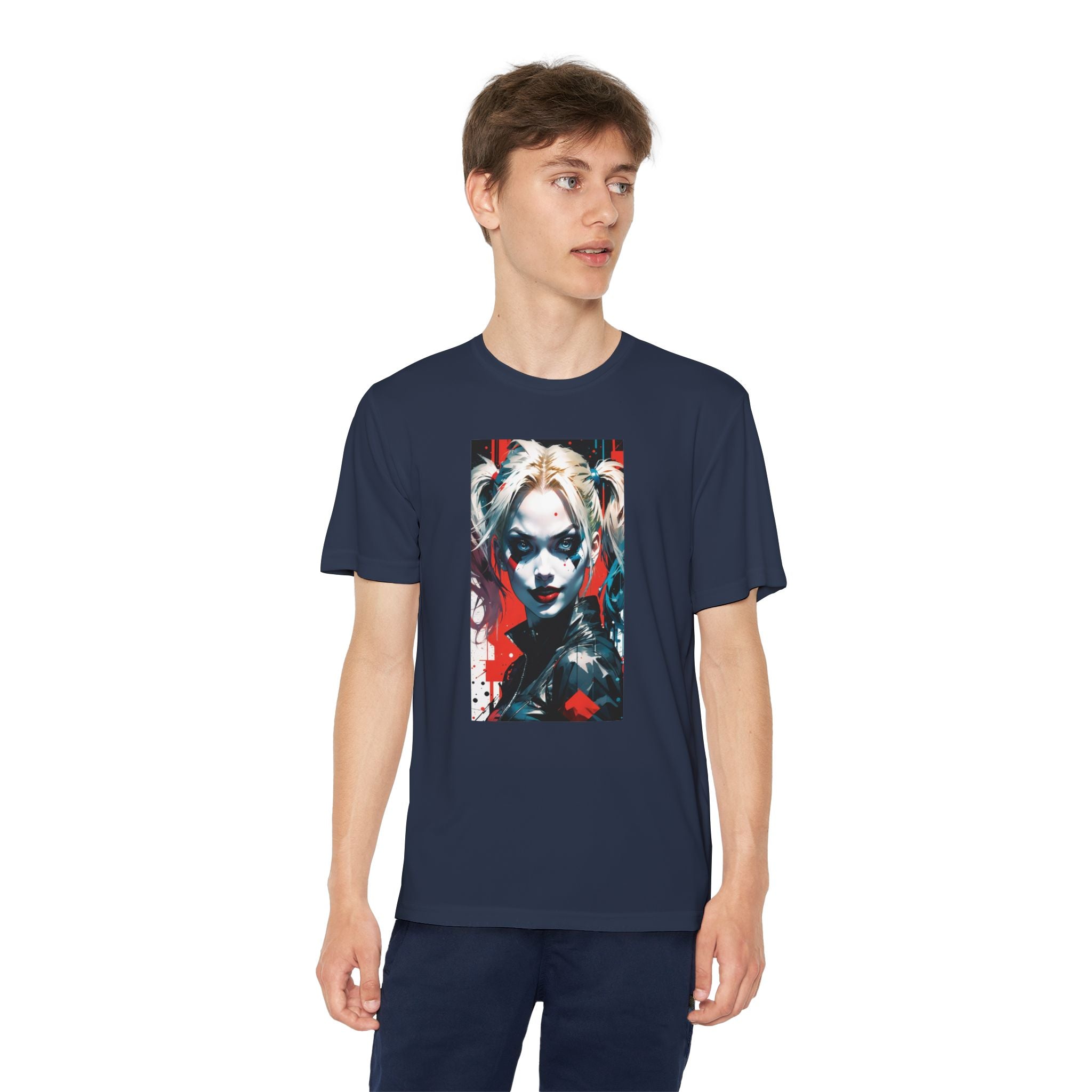 Superhero Youth T-Shirt Sports Graphic Tee, Cool Athletic Shirt for Kids