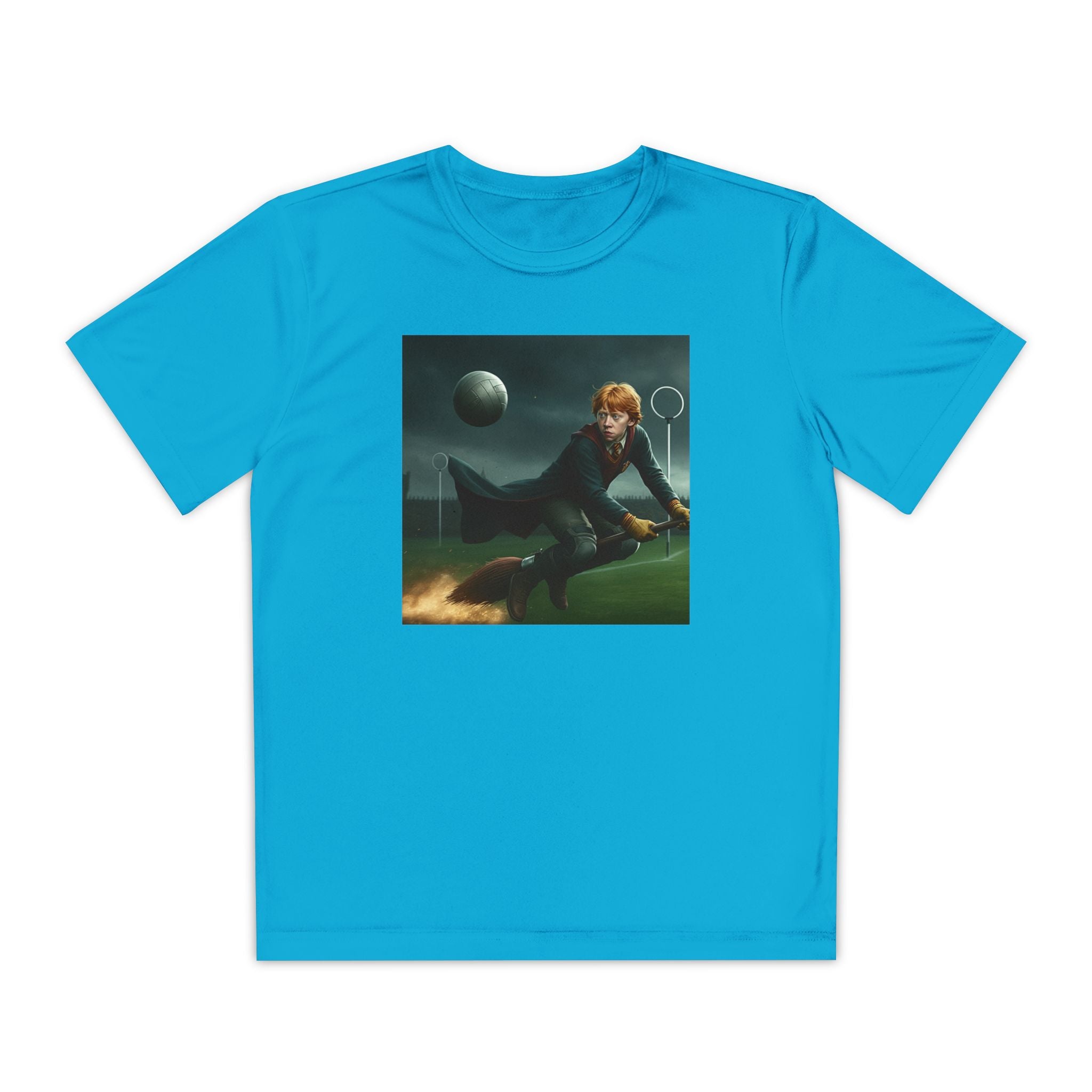 Youth Competitor Tee - Harry Potter, Wizard School Shirt, Magical Kids Top, Hogwarts Fan Gift, Sorcerer's Stone T-Shirt