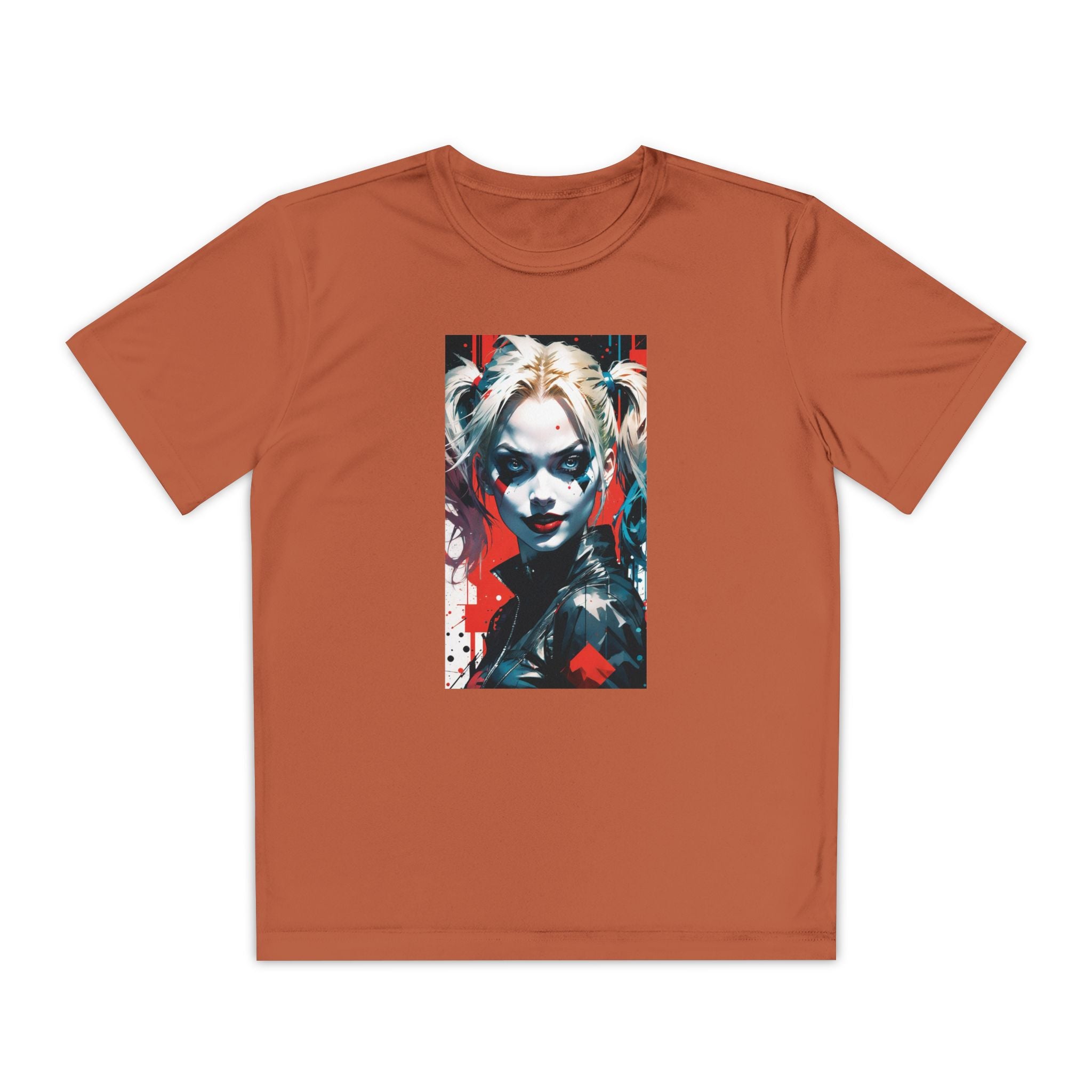 Superhero Youth T-Shirt Sports Graphic Tee, Cool Athletic Shirt for Kids