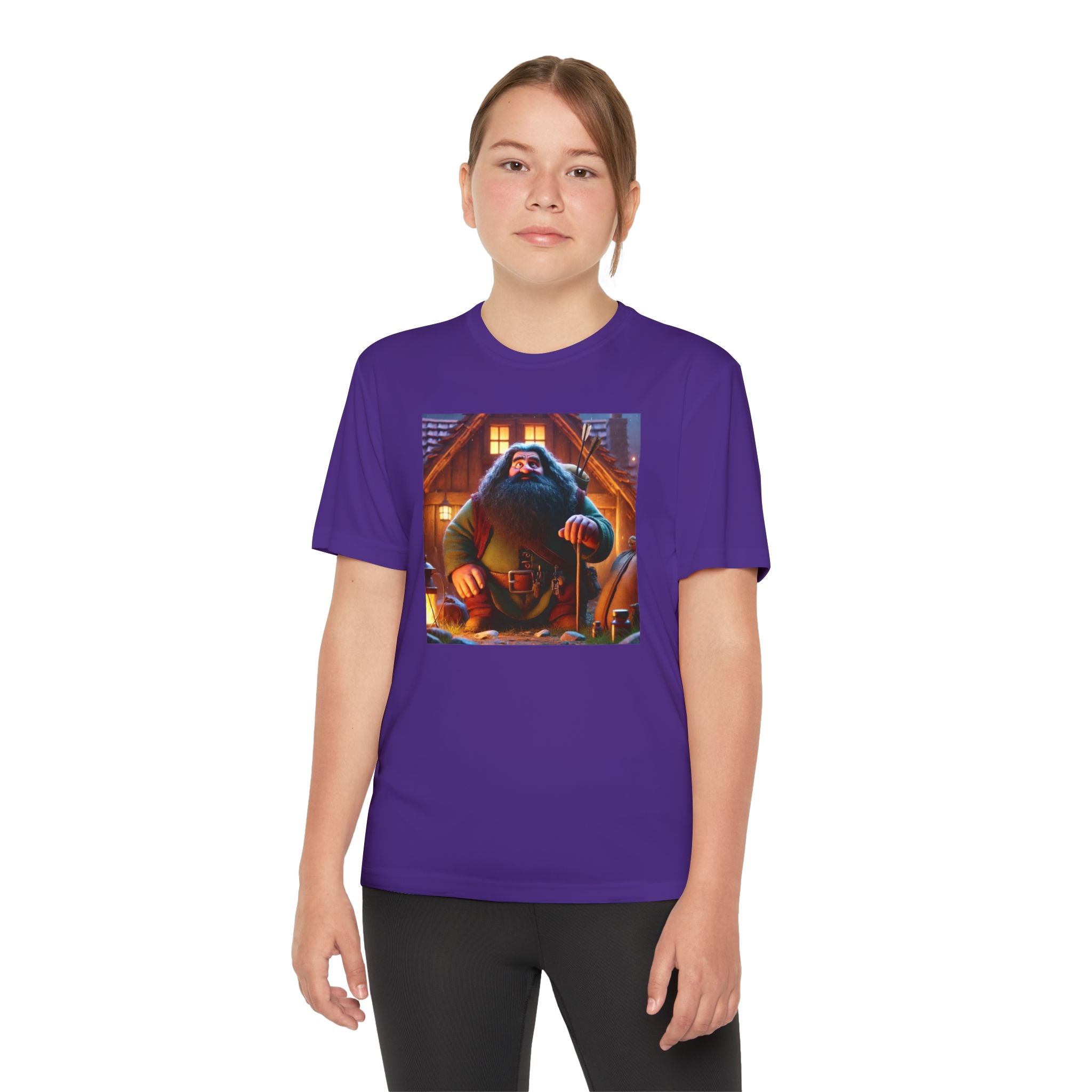 Youth Competitor Tee - Harry Potter, Wizard School Shirt, Magical Kids Top, Hogwarts Fan Gift, Sorcerer's Stone T-Shirt