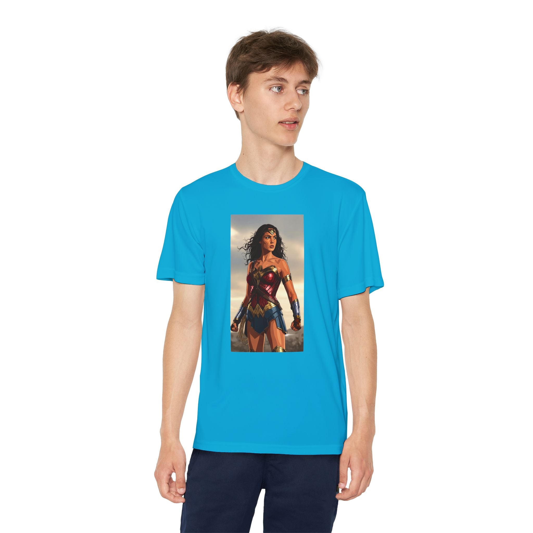Wonder Woman Superhero Marvel t-shirt, Kids Graphic Tee, Boys Superhero Shirt, Children's Movie Character Top