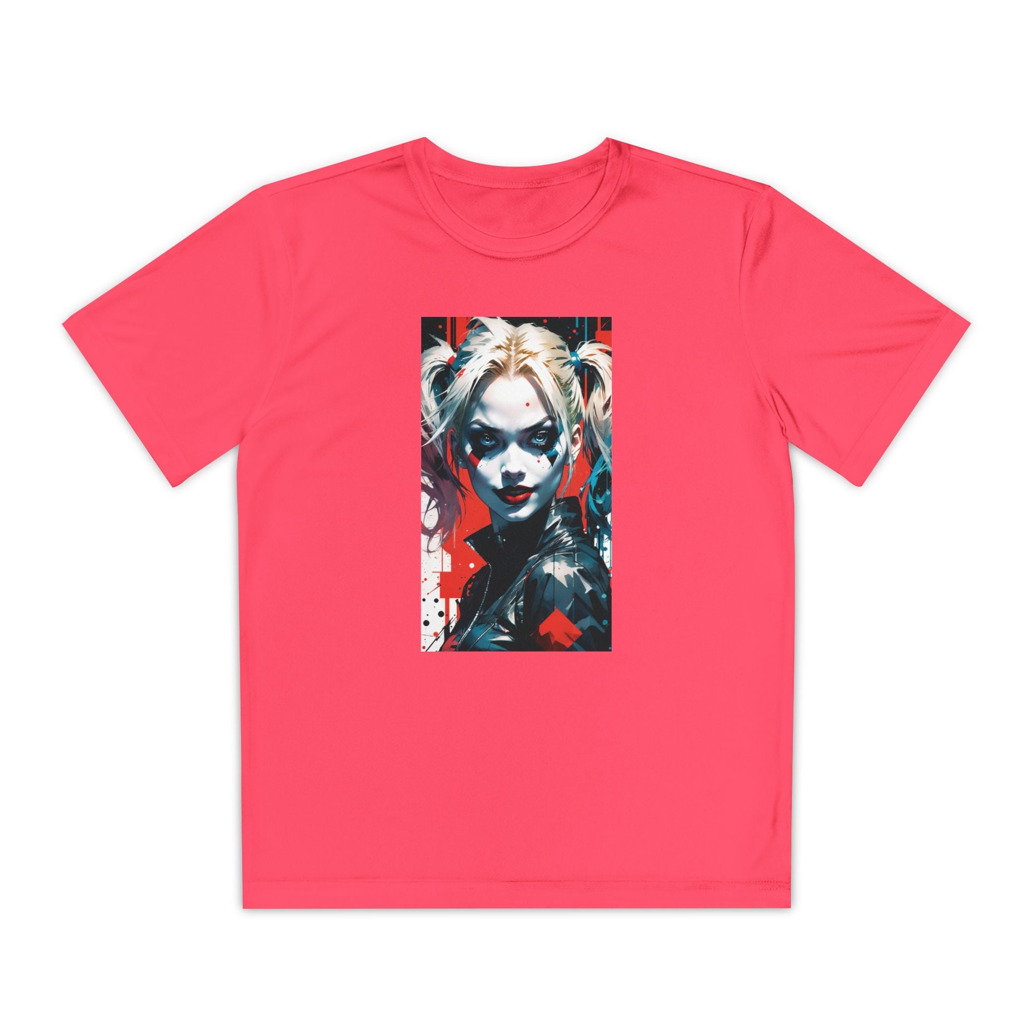 Superhero Youth T-Shirt Sports Graphic Tee, Cool Athletic Shirt for Kids