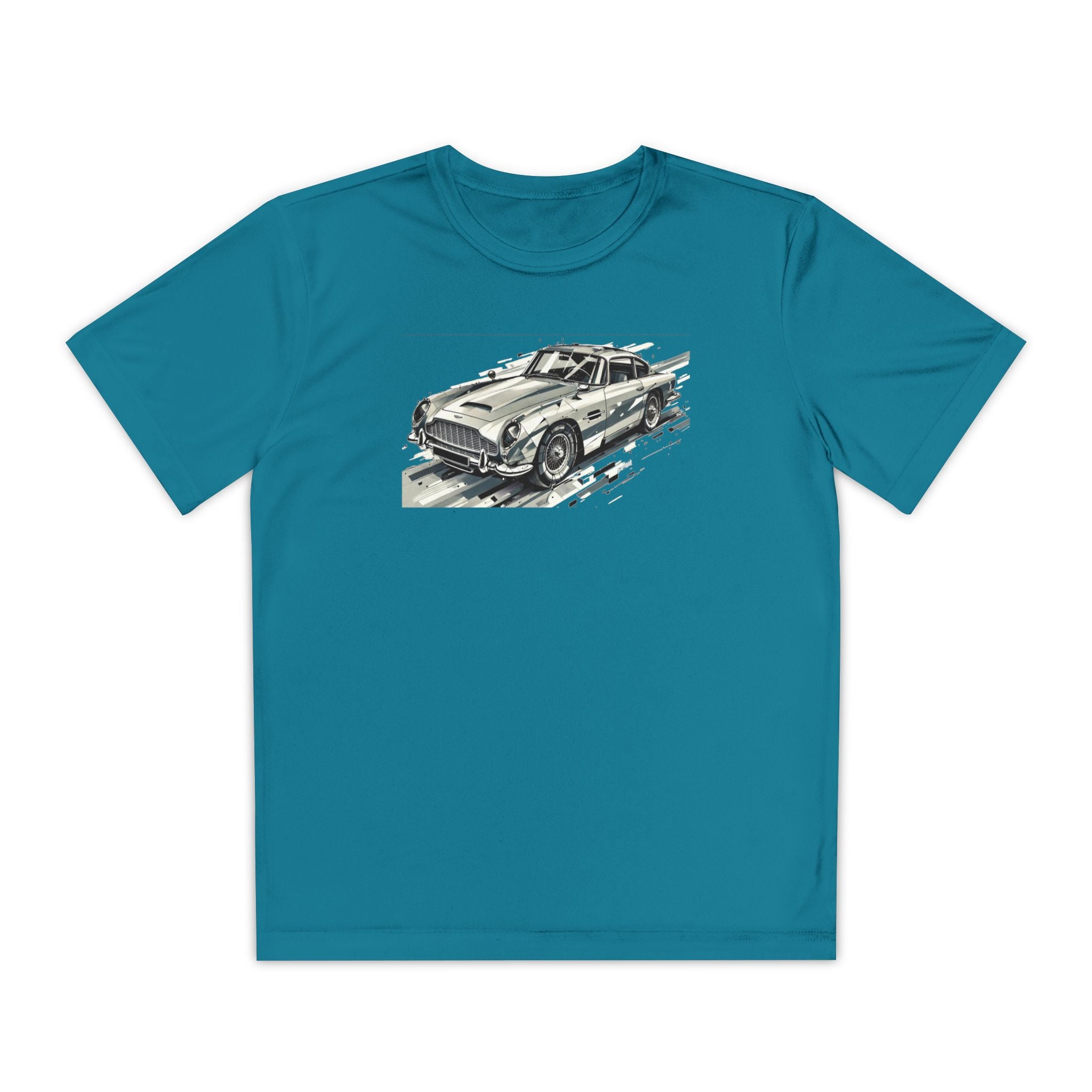 Aston Martin Youth T-Shirt Sports Graphic Tee, Cool Athletic Shirt for Kids, Perfect for Sports Events, Team Spirit