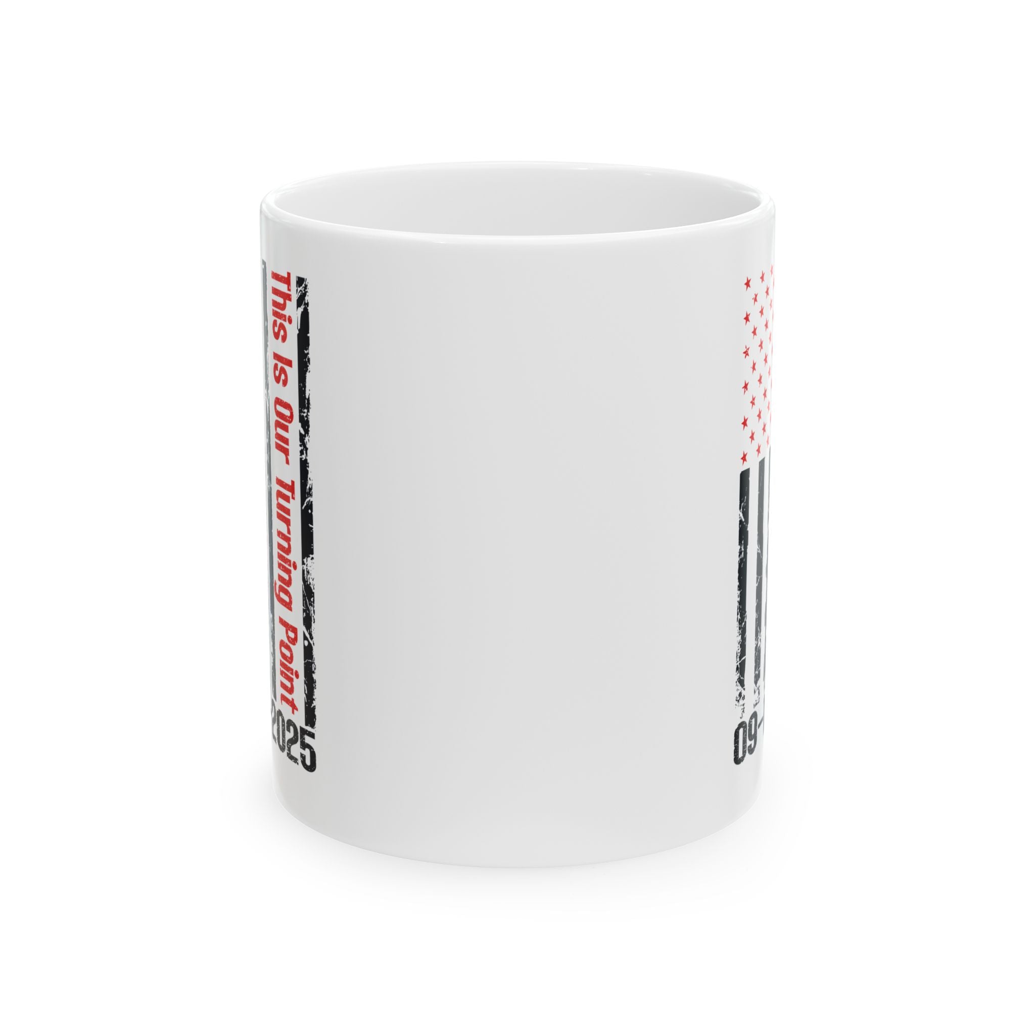 Charlie Kirk Patriotic Mug