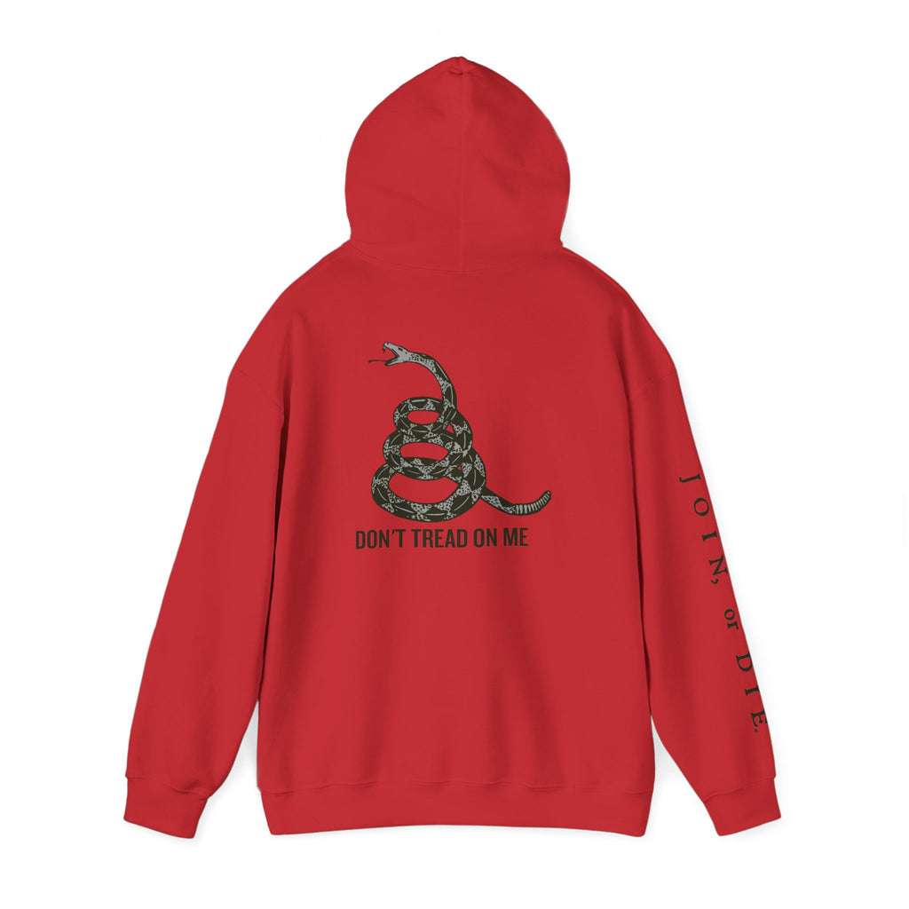 Don't Tred On Me ~ Rebel Spirit Unisex Hoodie