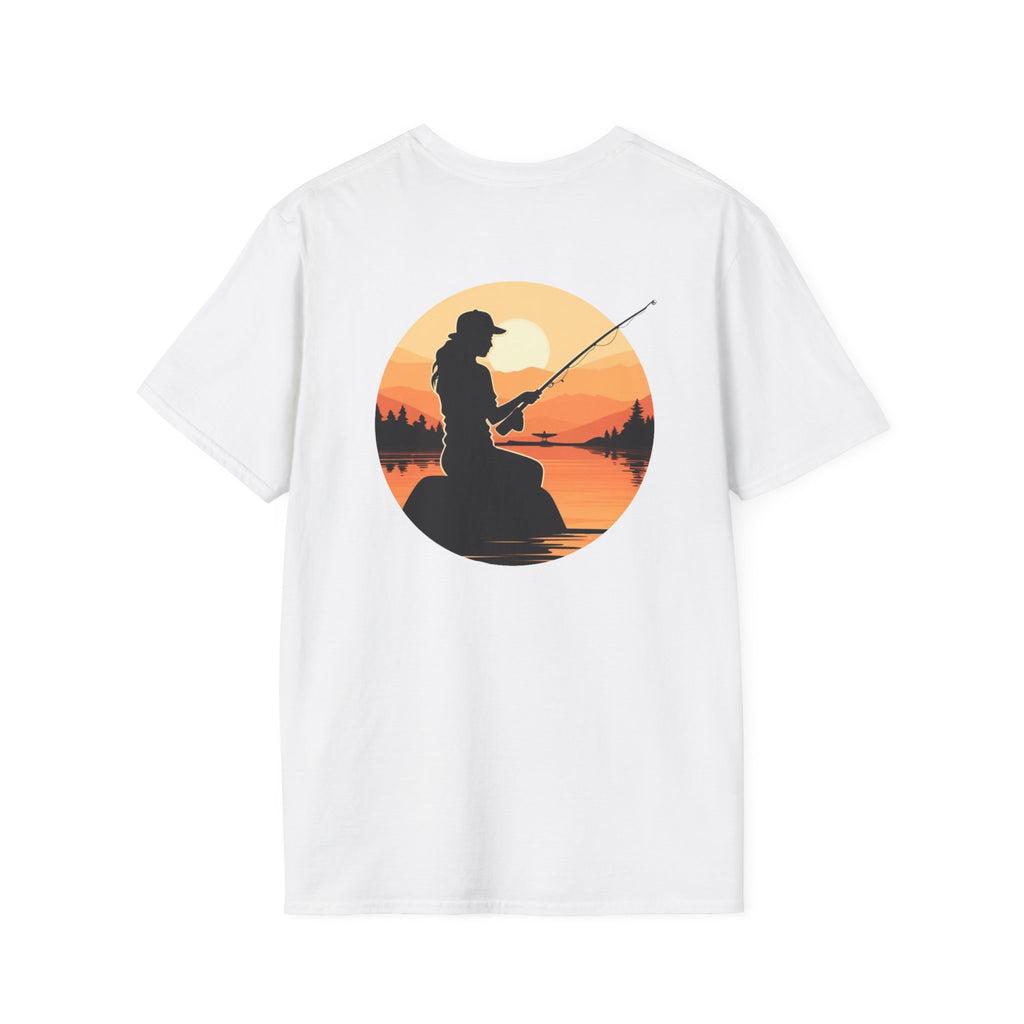 Patriotic Fishing Tshirt, American Flag Tee, 4th of July Shirt, USA Independence Day Top, Patriotic Graphic Tee, Unisex Patriotic