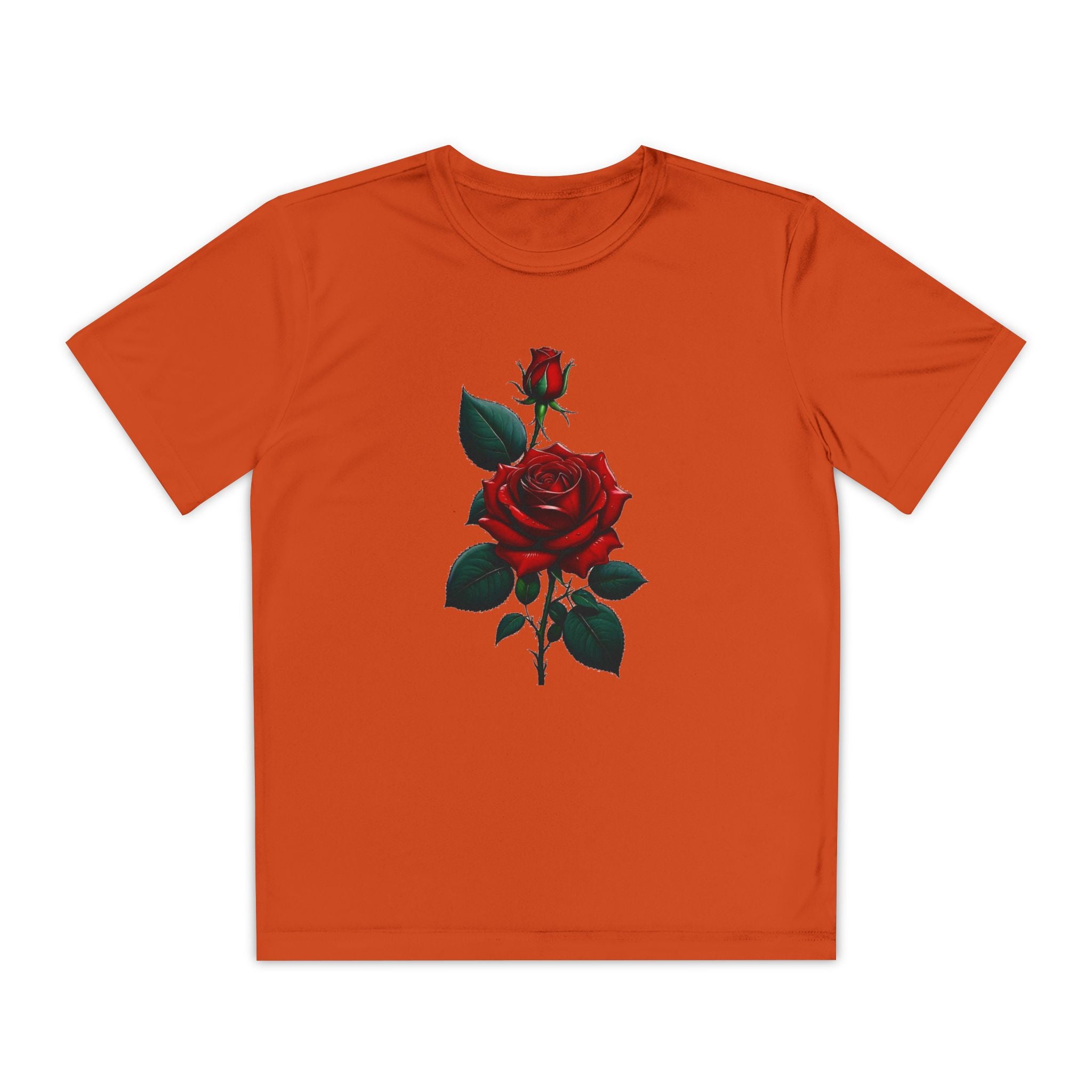Flower Youth Tshirt, Girls Floral Tee, Kids Spring Shirt, Children's Botanical Top, Teen Blossom T-Shirt
