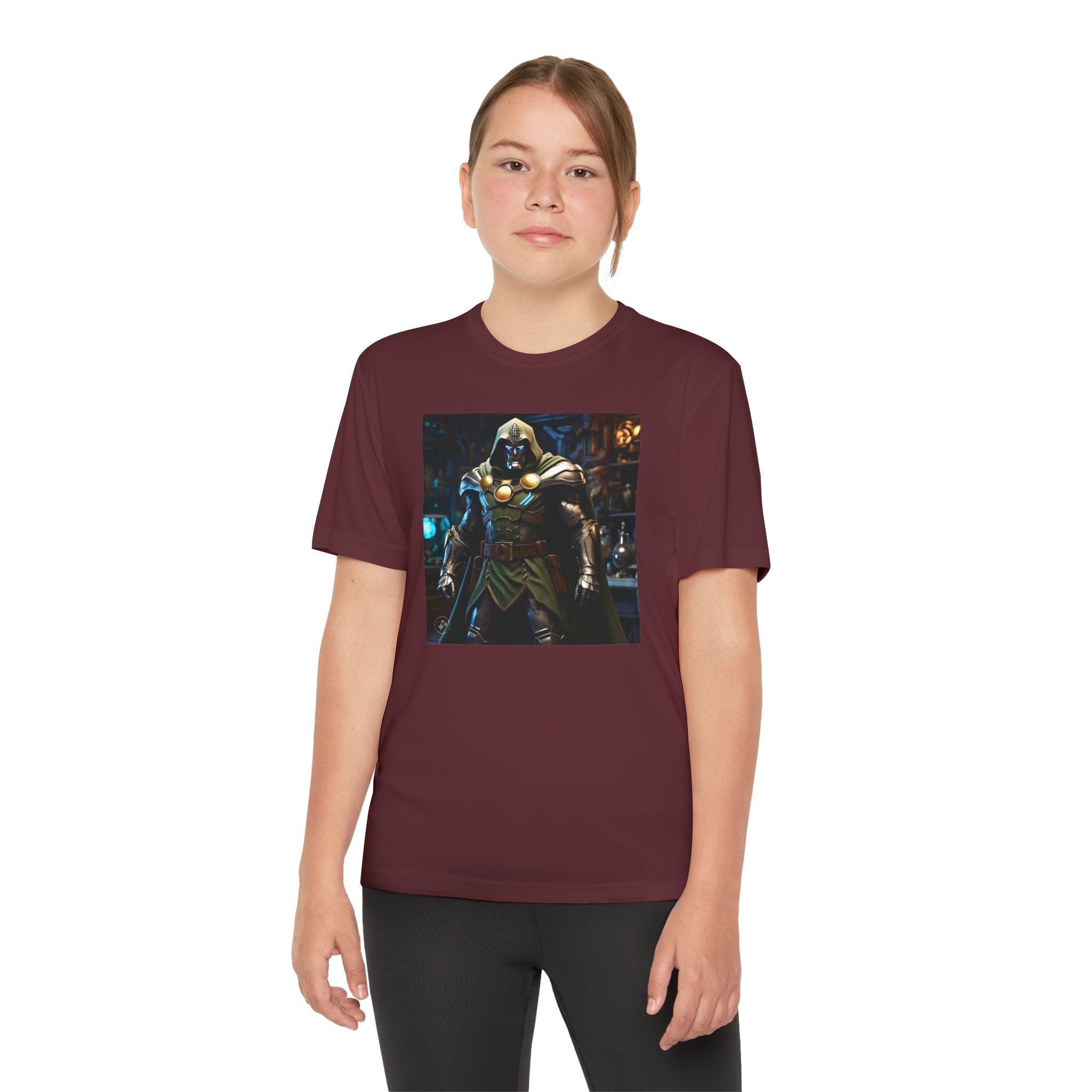 Dr Doom Superhero Marvel Patriotic, Kids Graphic T-Shirt, Boys Hero Top, Girls Comic Book Clothing, Birthday