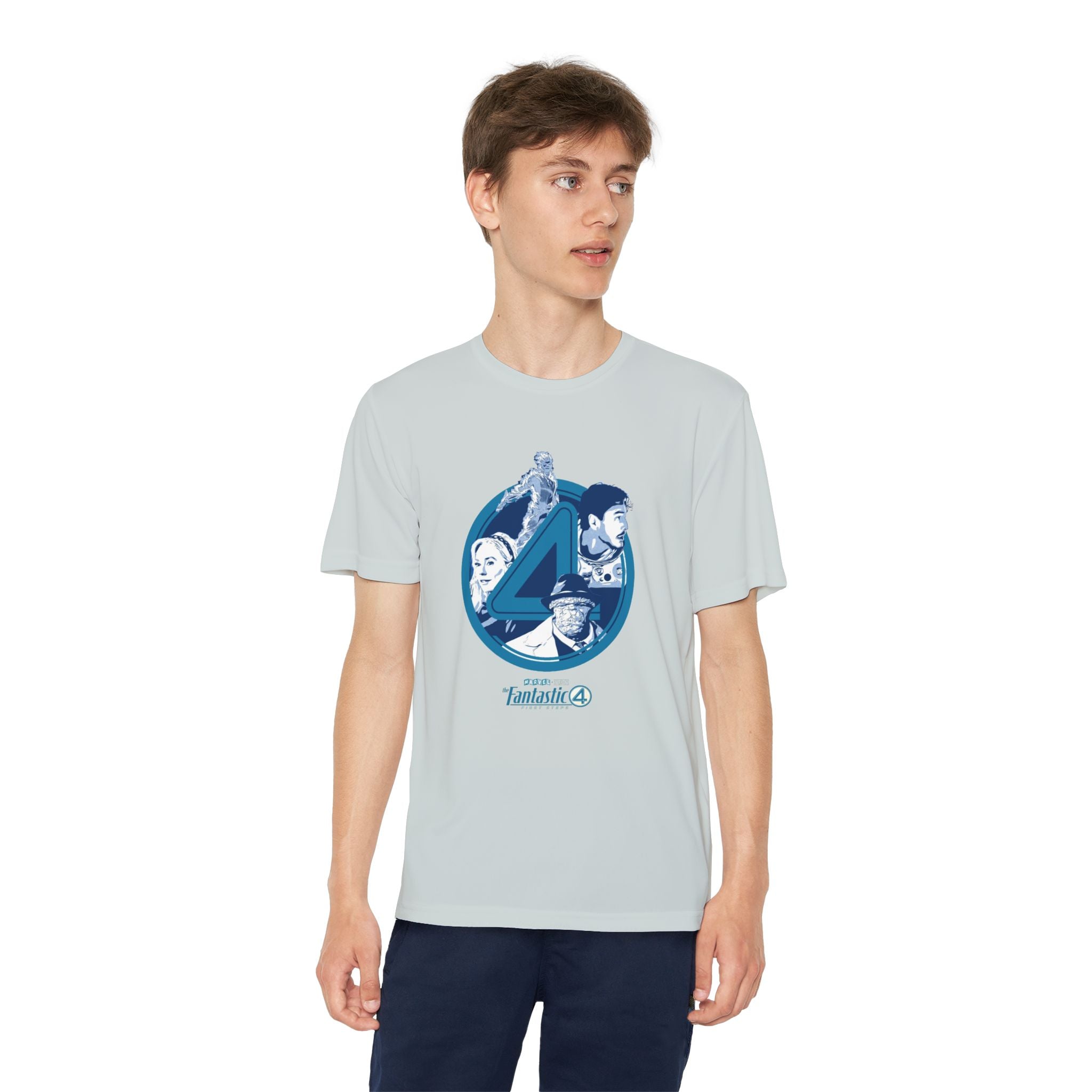 Fantastic 4 Youth T-Shirt Sports Graphic Tee, Cool Athletic Shirt for Kids, Perfect for Sports Events, Team Spirit