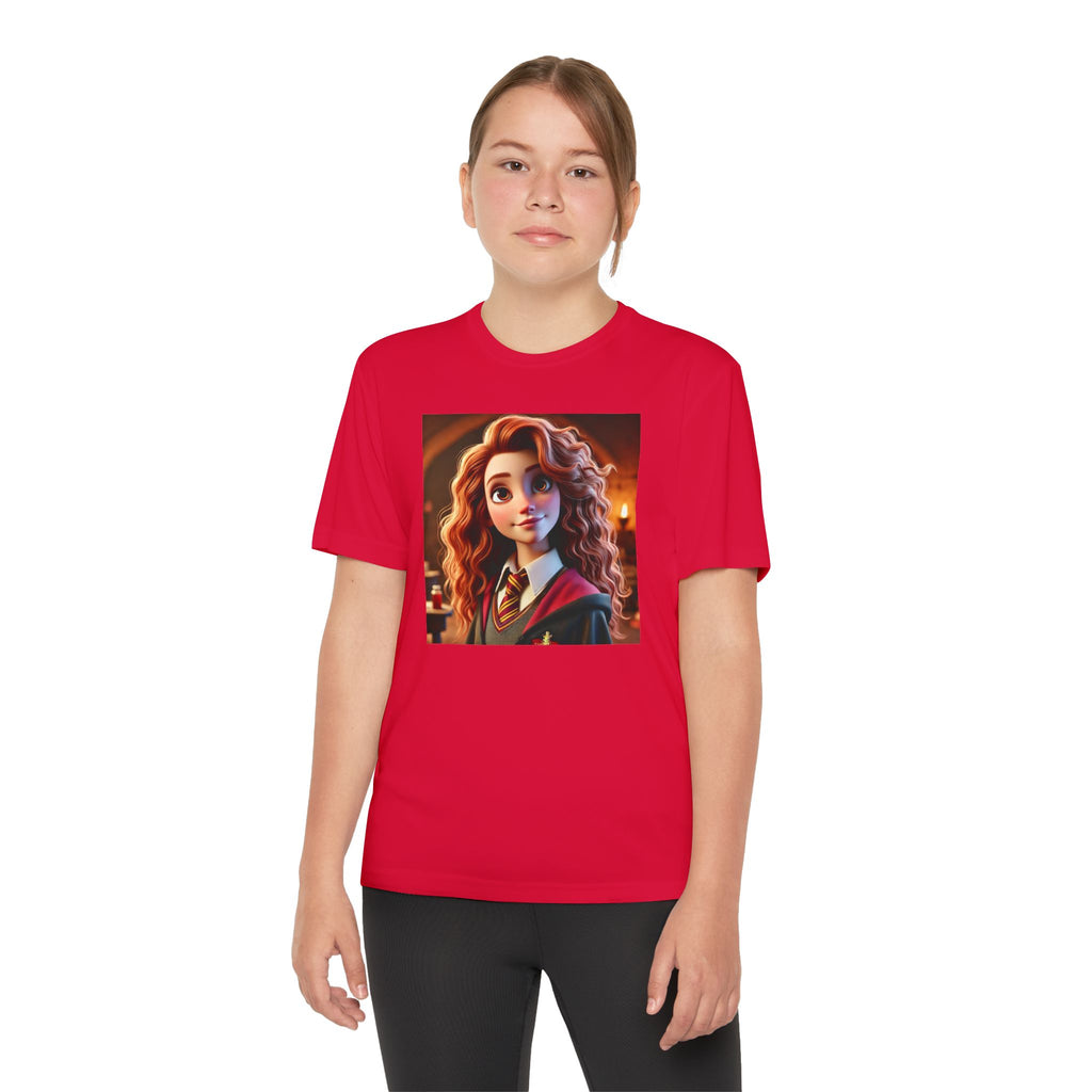 Youth Competitor Tee - Harry Potter, Wizard School Shirt, Magical Kids Top, Hogwarts Fan Gift, Sorcerer's Stone T-Shirt