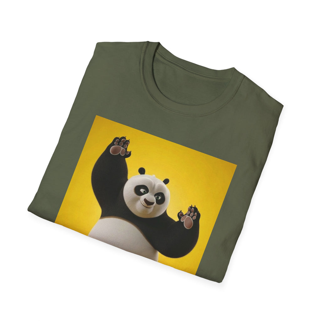 Kung Fu Panda Unisex Softstyle T-Shirt, DreamWorks Animation Youth Competitor Tee, Graphic Tee, Movie Fan Gift, Cult Classic Shirt, Comfy