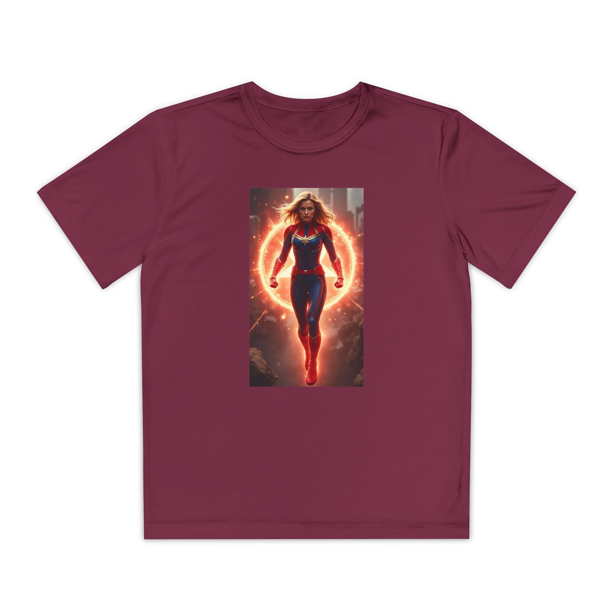 Advengers Youth T-Shirt Sports Graphic Tee, Cool Athletic Shirt for Kids, Perfect for Sports Events, Team Spirit
