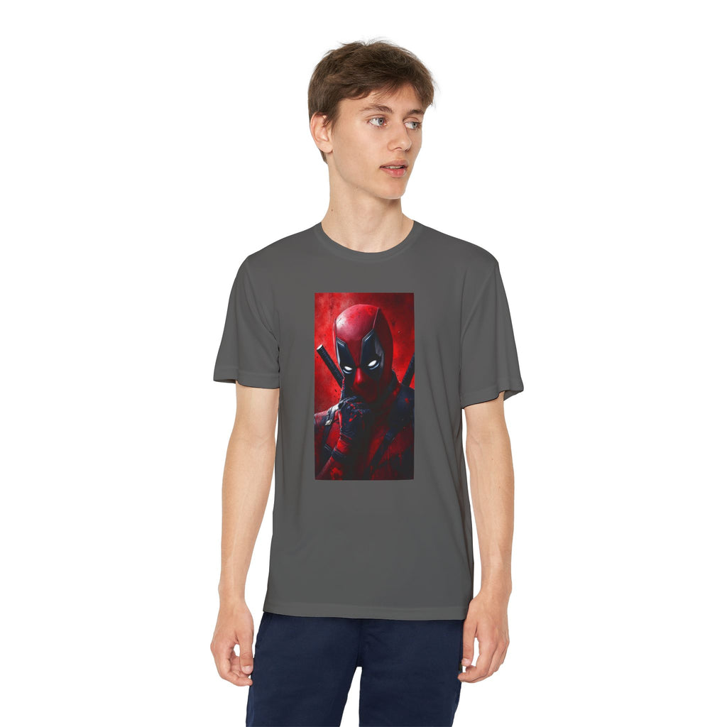 Deadpool Superhero Marvel Patriotic, Kids Graphic T-Shirt, Boys Hero Top, Girls Comic Book Clothing, Birthday