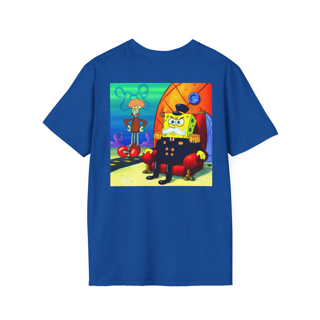 SpongeBob SquarePants Kids T-Shirt, Mr Krabs Squidward Patrick Star Youth Tee, Nickelodeon Children's TV Shirt, Unisex Softstyle