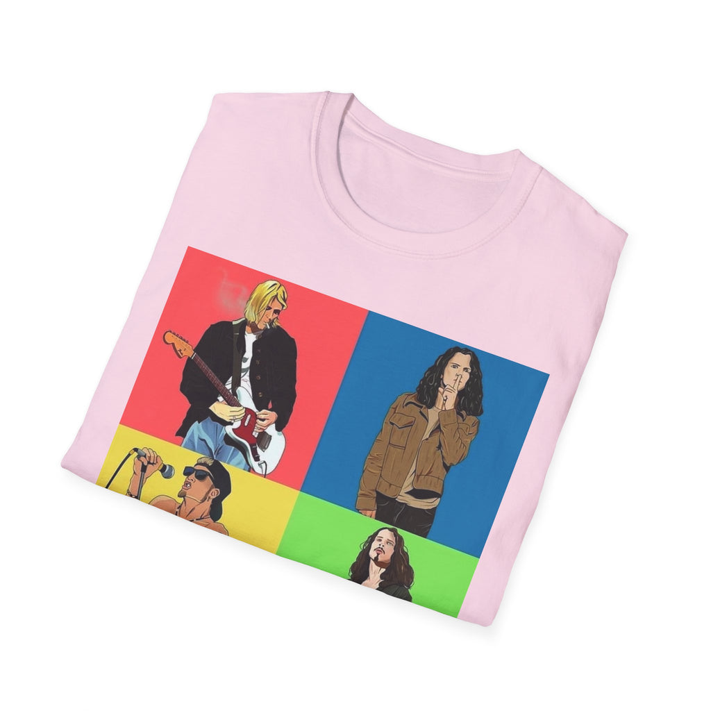 Grunge Music Music Logo T-Shirt