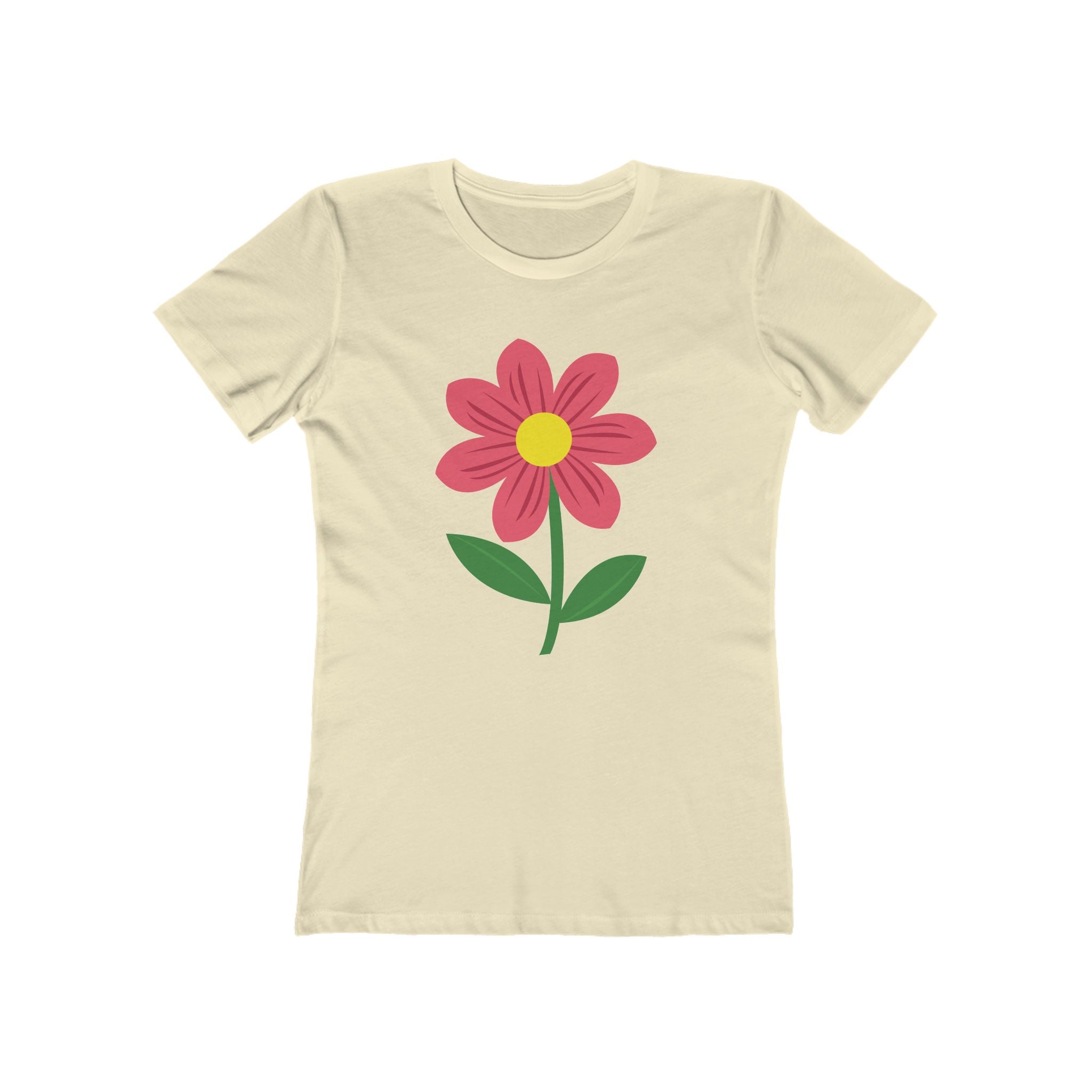 Flower Women's Tshirt, Floral Graphic Tee, Casual Top for Her, Spring Blossom Shirt, Botanical Print Blouse