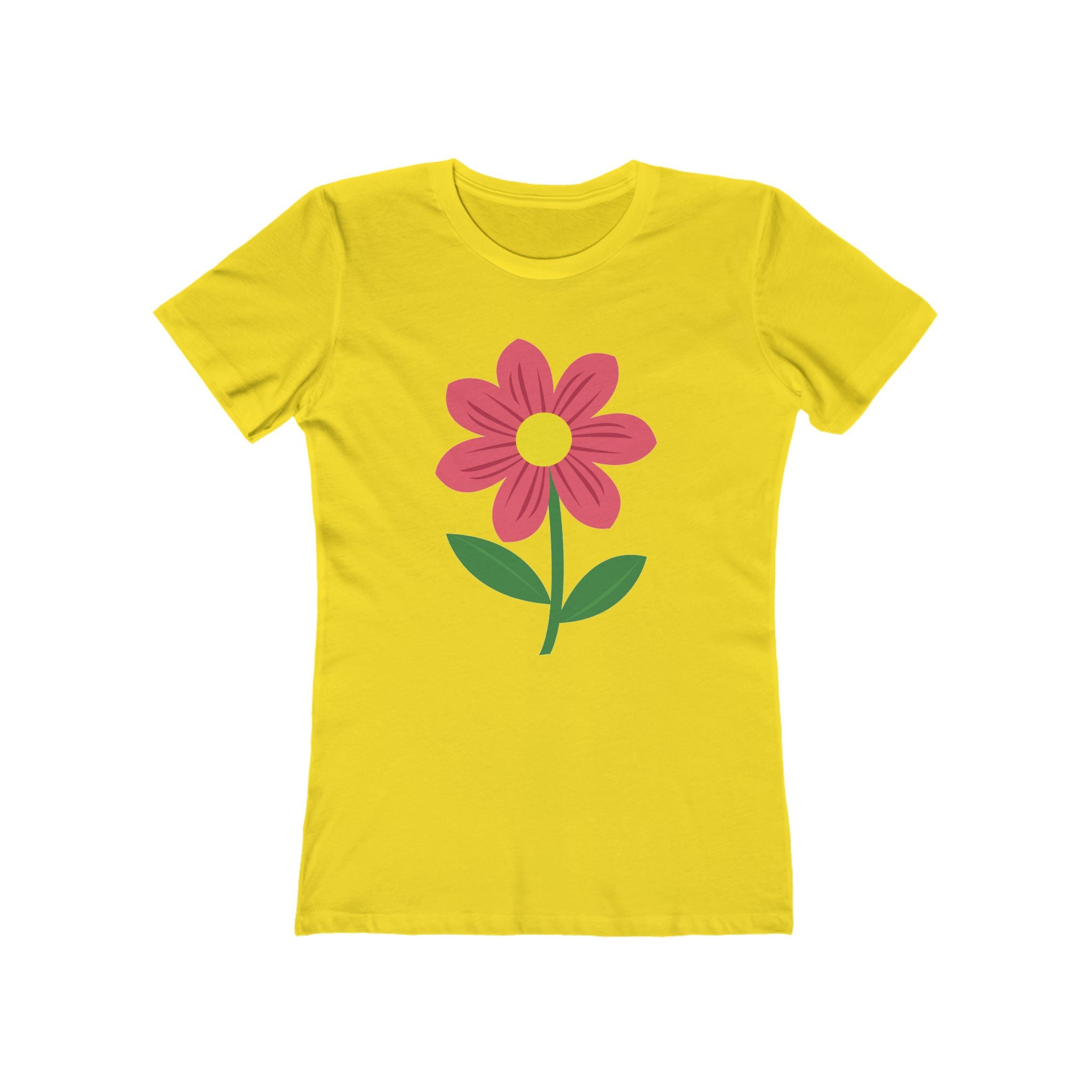 Flower Women's Tshirt, Floral Graphic Tee, Casual Top for Her, Spring Blossom Shirt, Botanical Print Blouse