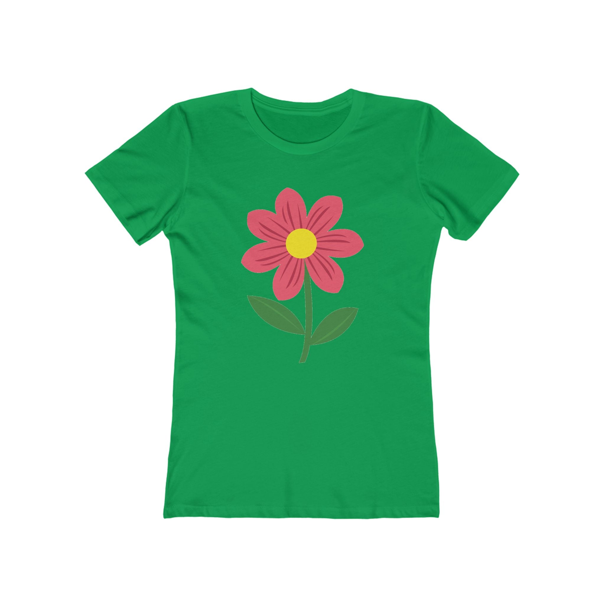 Flower Women's Tshirt, Floral Graphic Tee, Casual Top for Her, Spring Blossom Shirt, Botanical Print Blouse