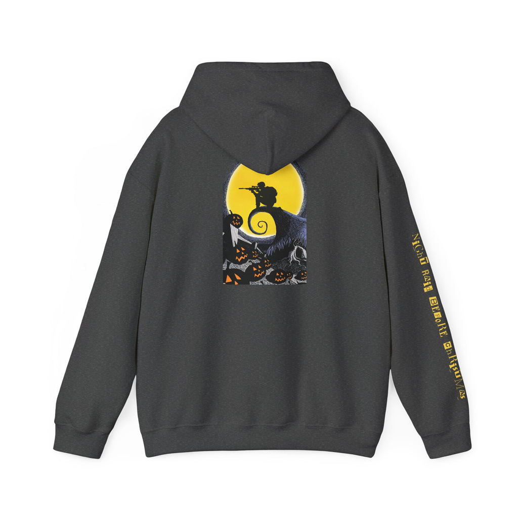 Night Raid Before Christmas Patriotic Hoodie ~ Rebel Spirit Unisex Hoodie