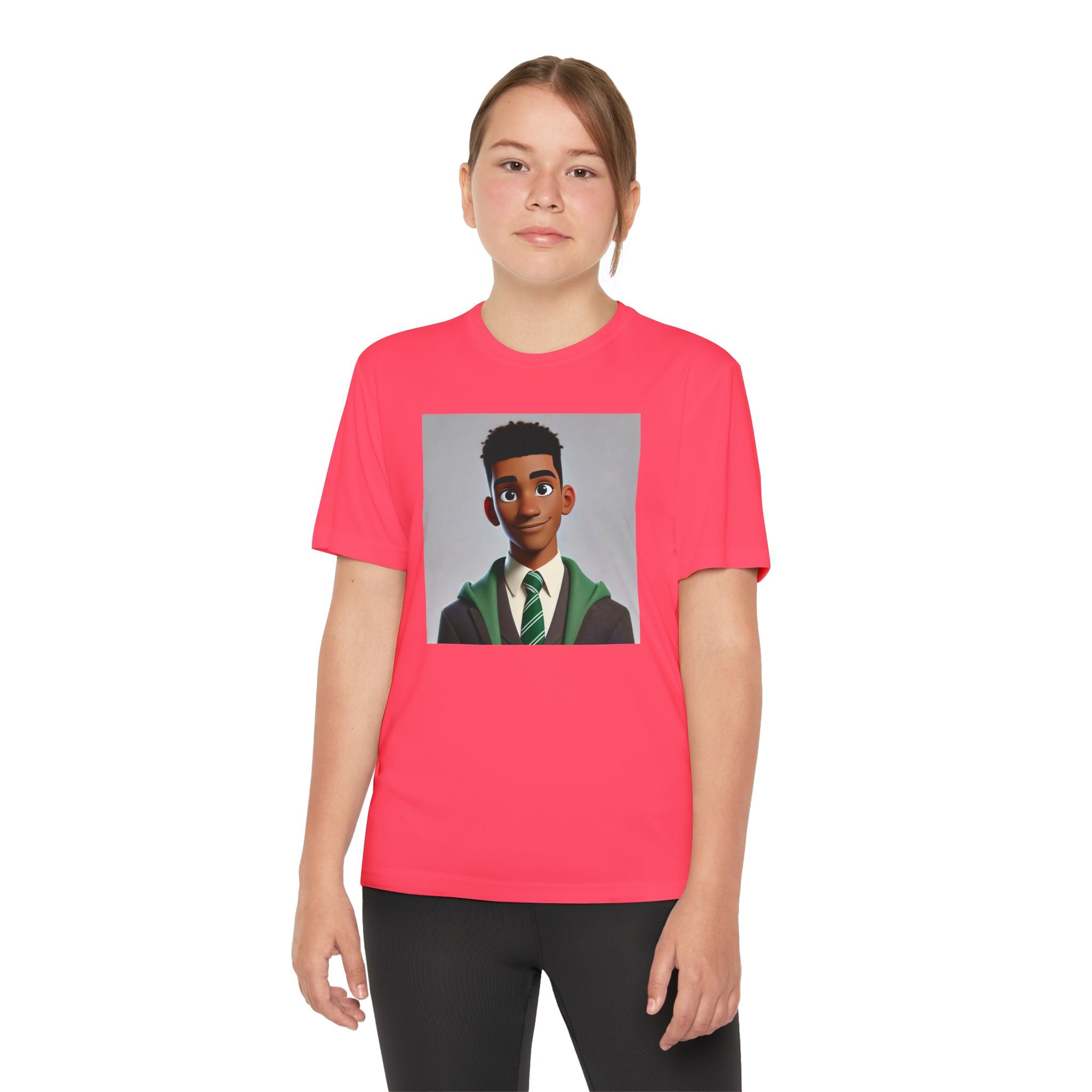 Youth Competitor Tee - Harry Potter, Wizard School Shirt, Magical Kids Top, Hogwarts Fan Gift, Sorcerer's Stone T-Shirt