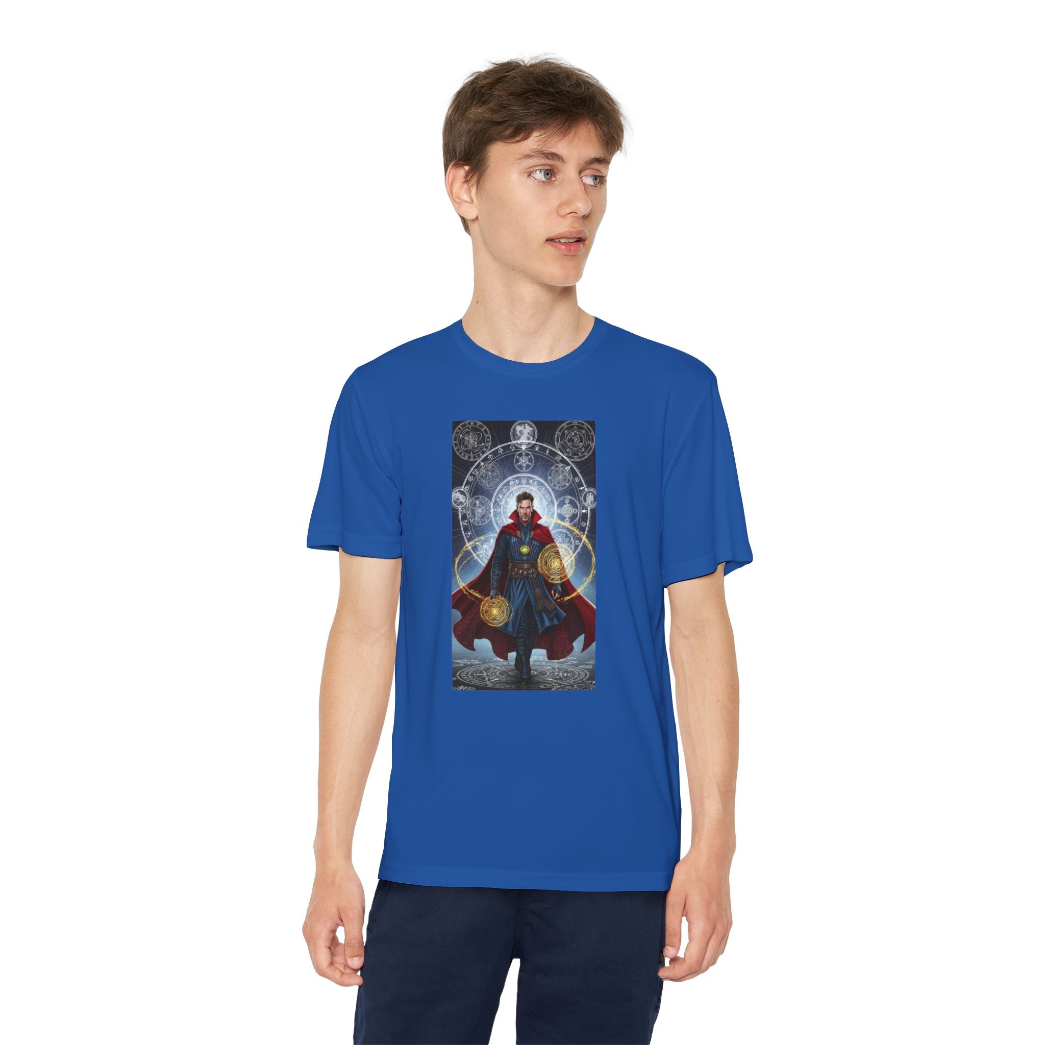 Superhero Youth T-Shirt Sports Graphic Tee, Cool Athletic Shirt for Kids, Perfect for Sports Events, Team Spirit