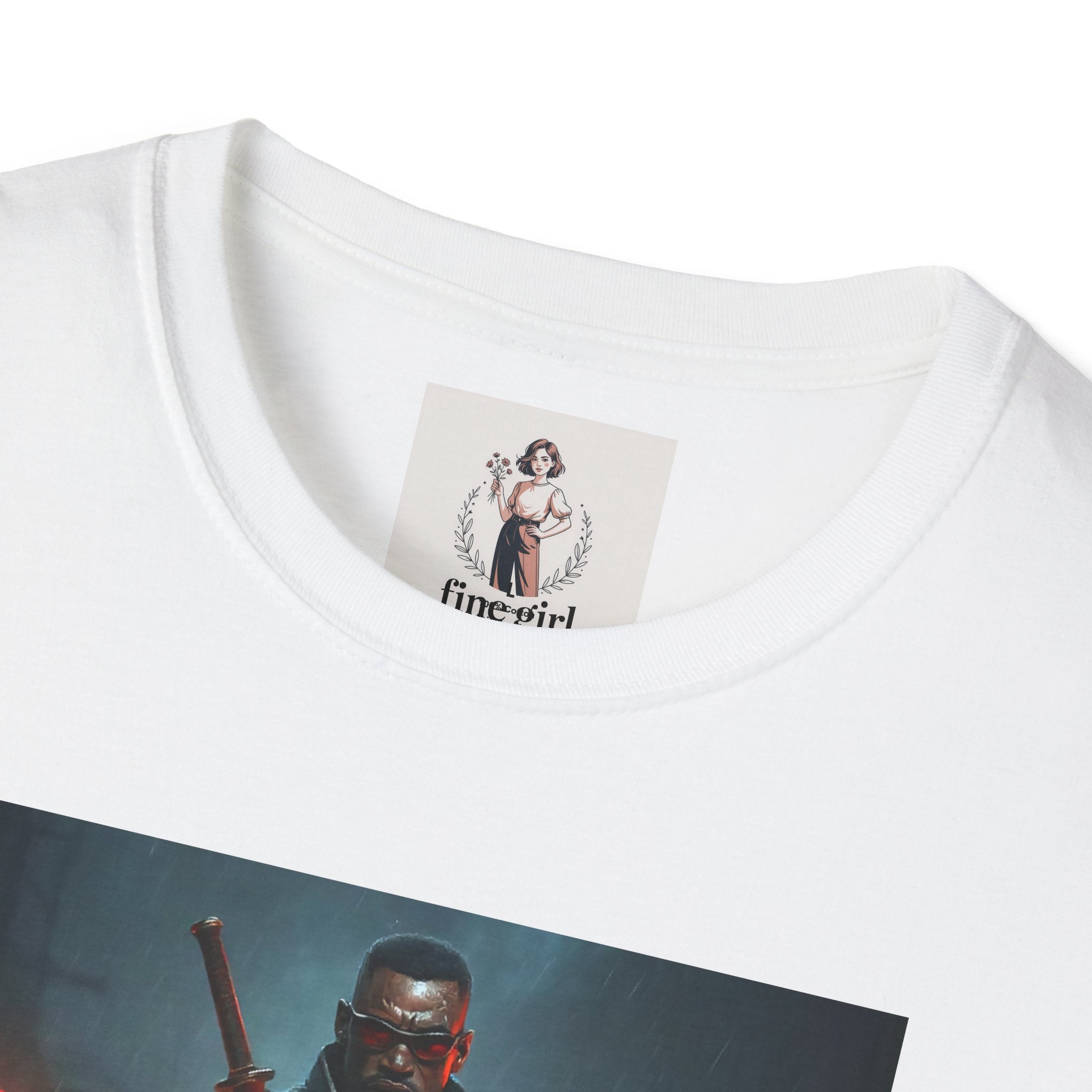 Blade Superhero Marvel Unisex Softstyle T-Shirt, Comic Book Tee, Geeky Clothing, Cosplay Costume Top